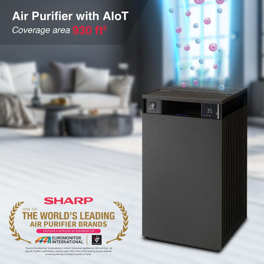Sharp FX-S120M-H Air Purifier, 3