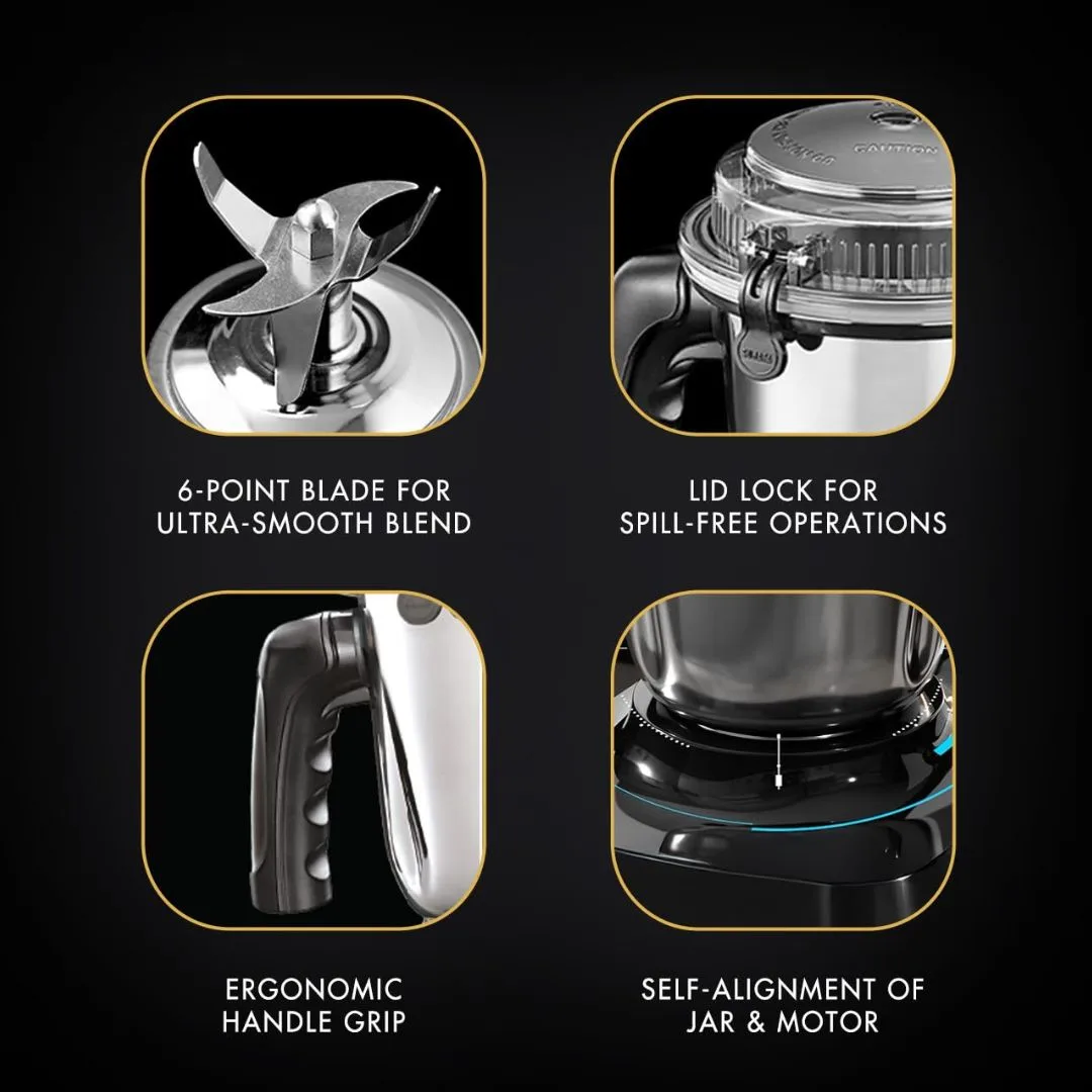 Sujata MG01 1000W Mixer 4