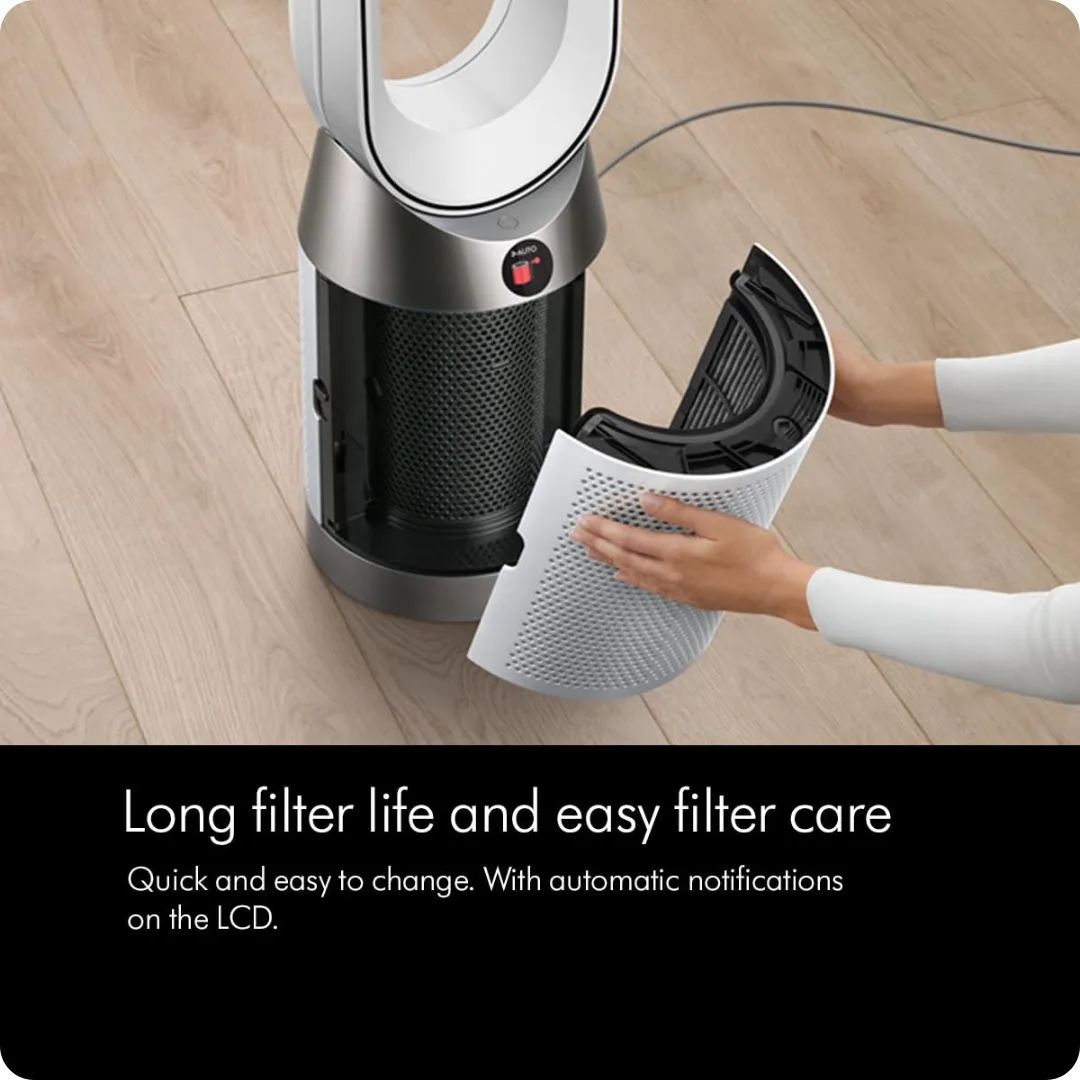 Dyson TP11 Pure Cool PC1 Air Purifier & Fan | HEPA 2-in-1 Filter | Removes 99.95% Allergens PM0.1 | Auto & Sleep Mode | App / Voice / Remote Control | Black | 2 Year Warranty