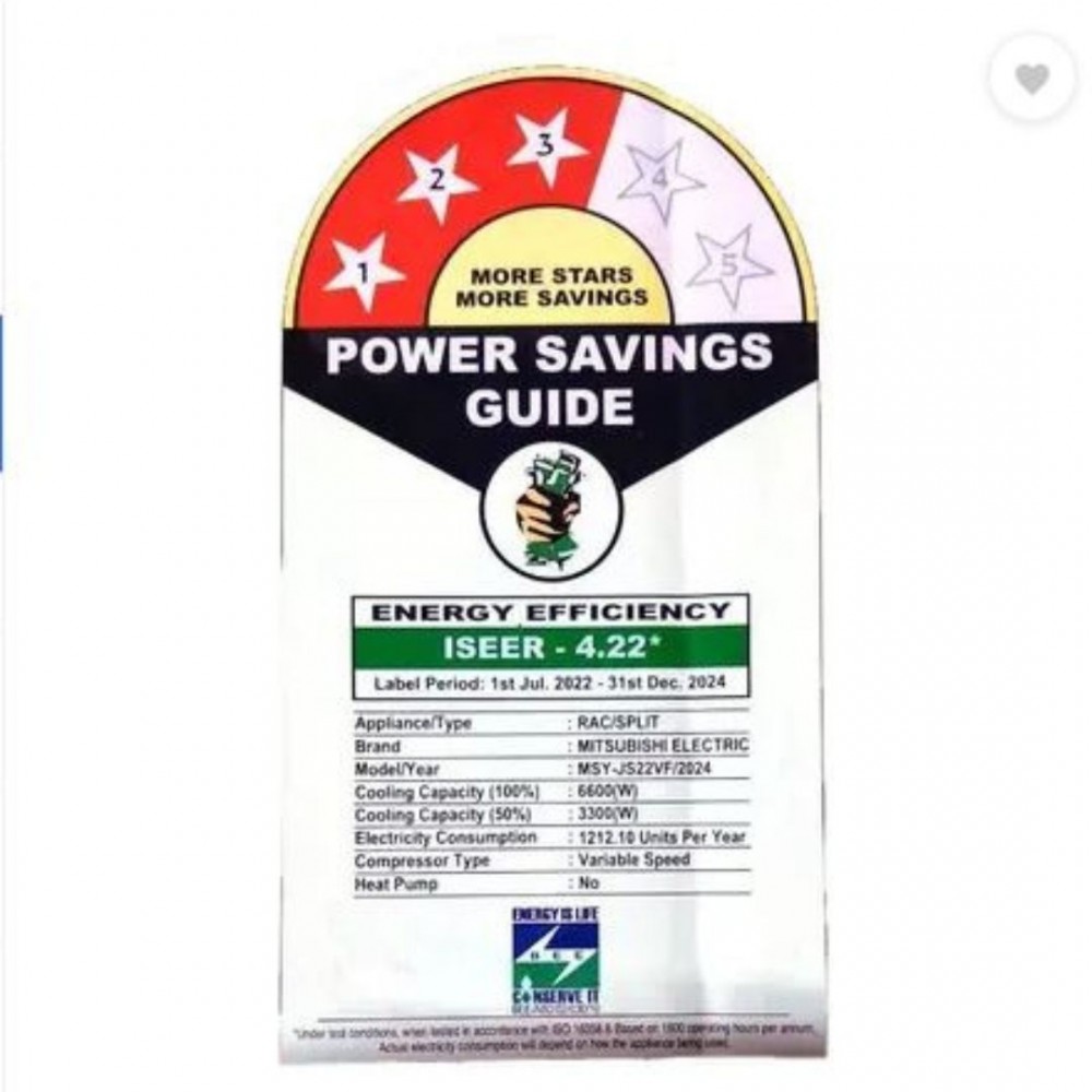 Mitsubishi Electric MSY-MUY-JS22VF 2 2