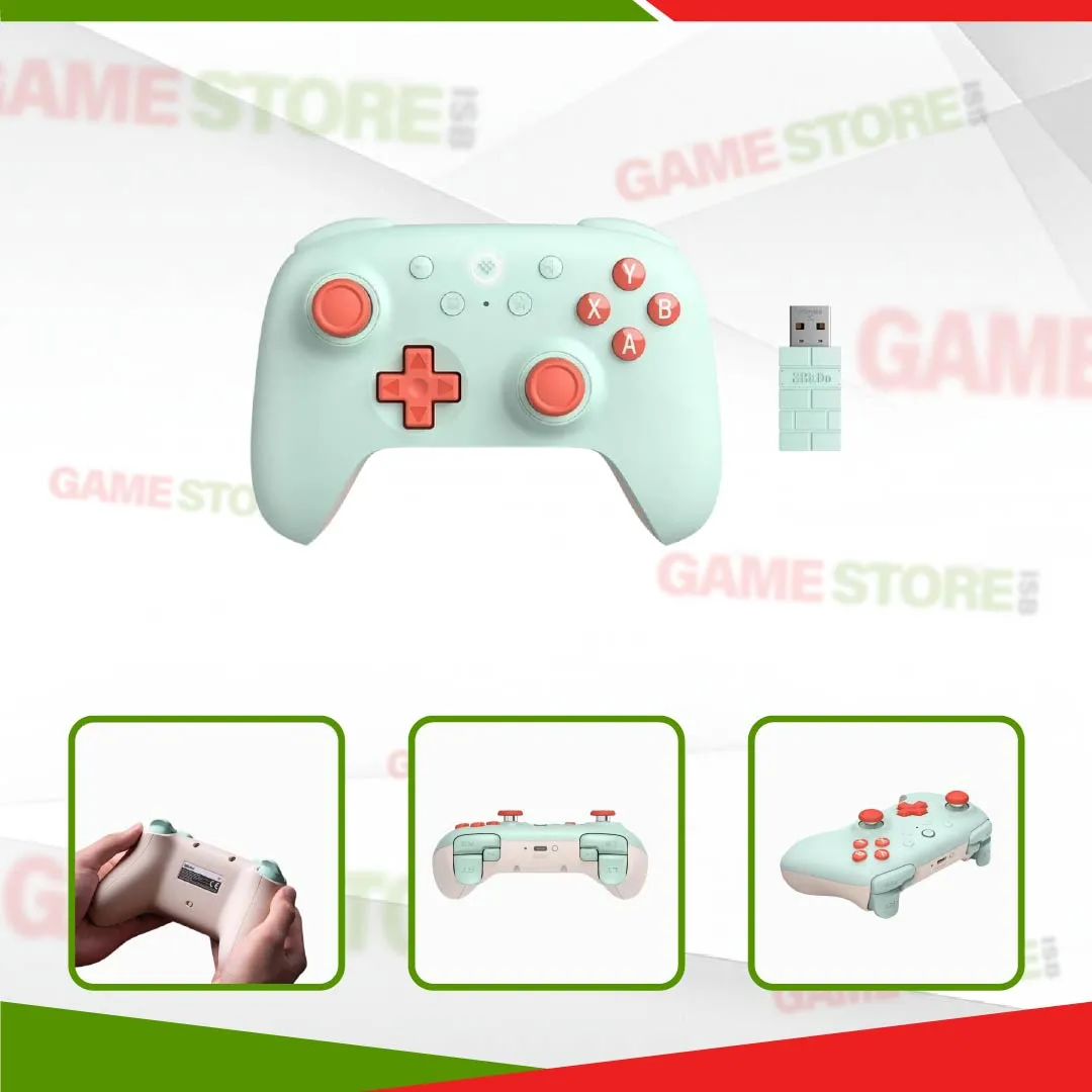 8BitDo Hall Effect Gaming Controller Mint Design