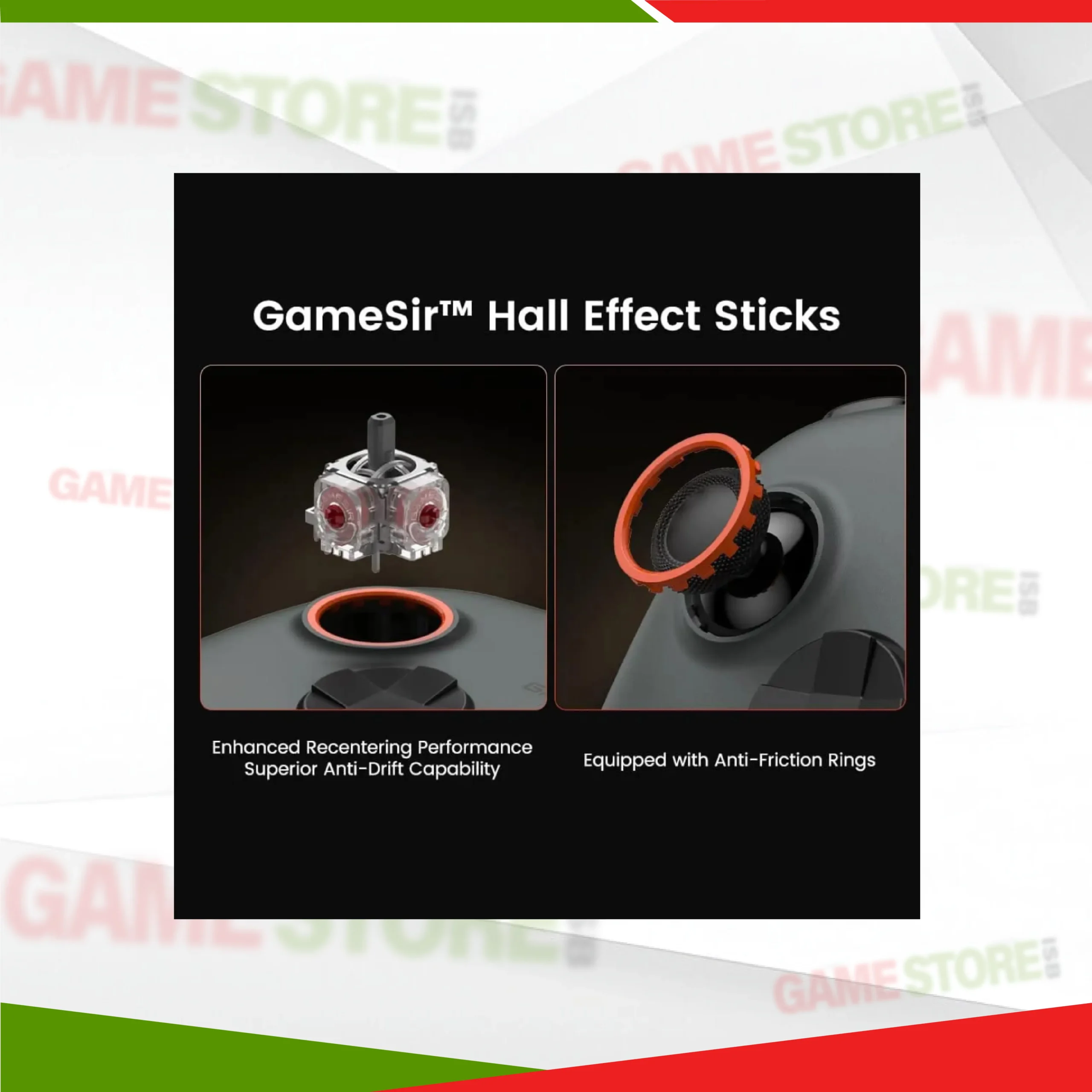 GameSir Nova Lite 2 ergonomic wireless controller design