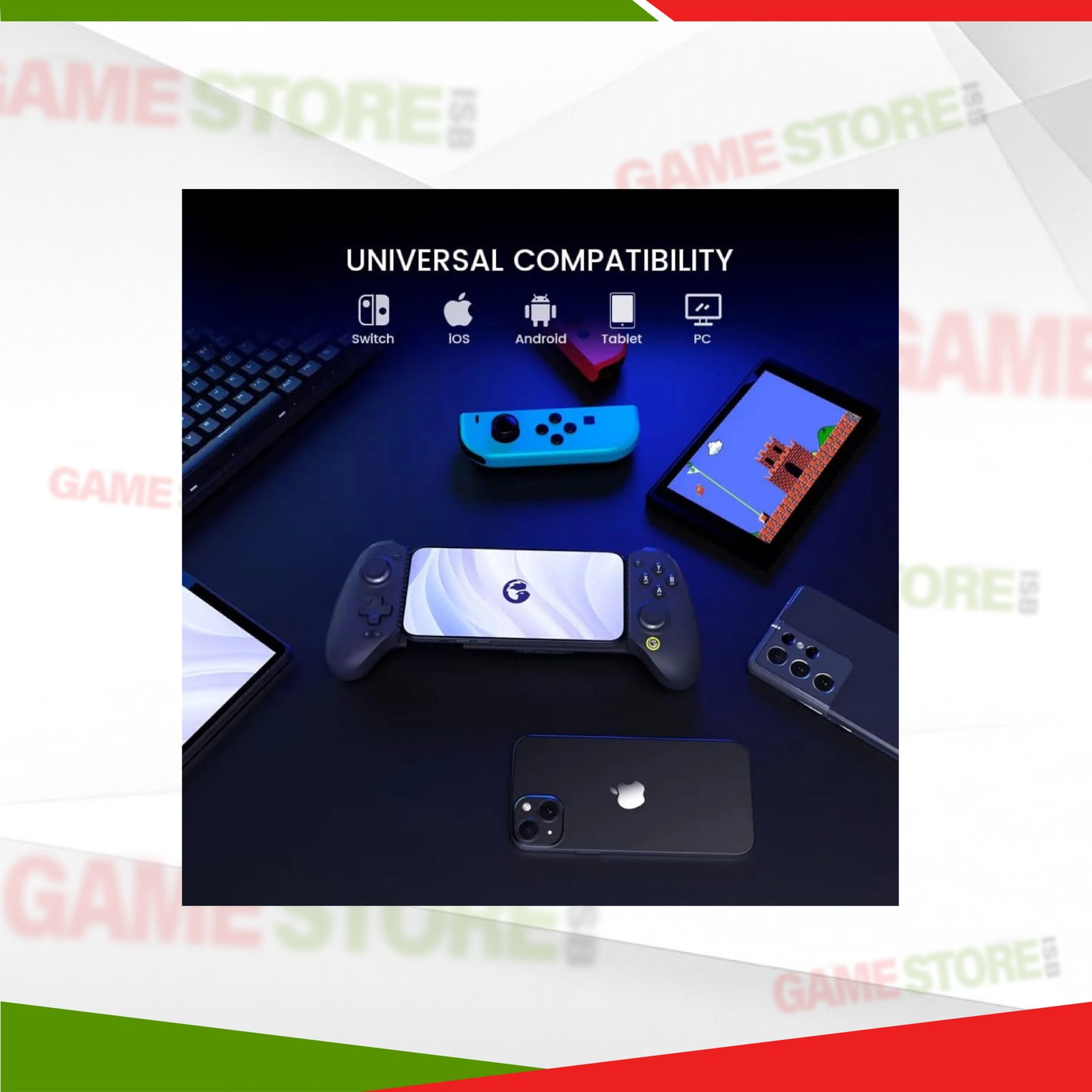GameSir G8 Plus showing cross-platform Android and iOS compatibility