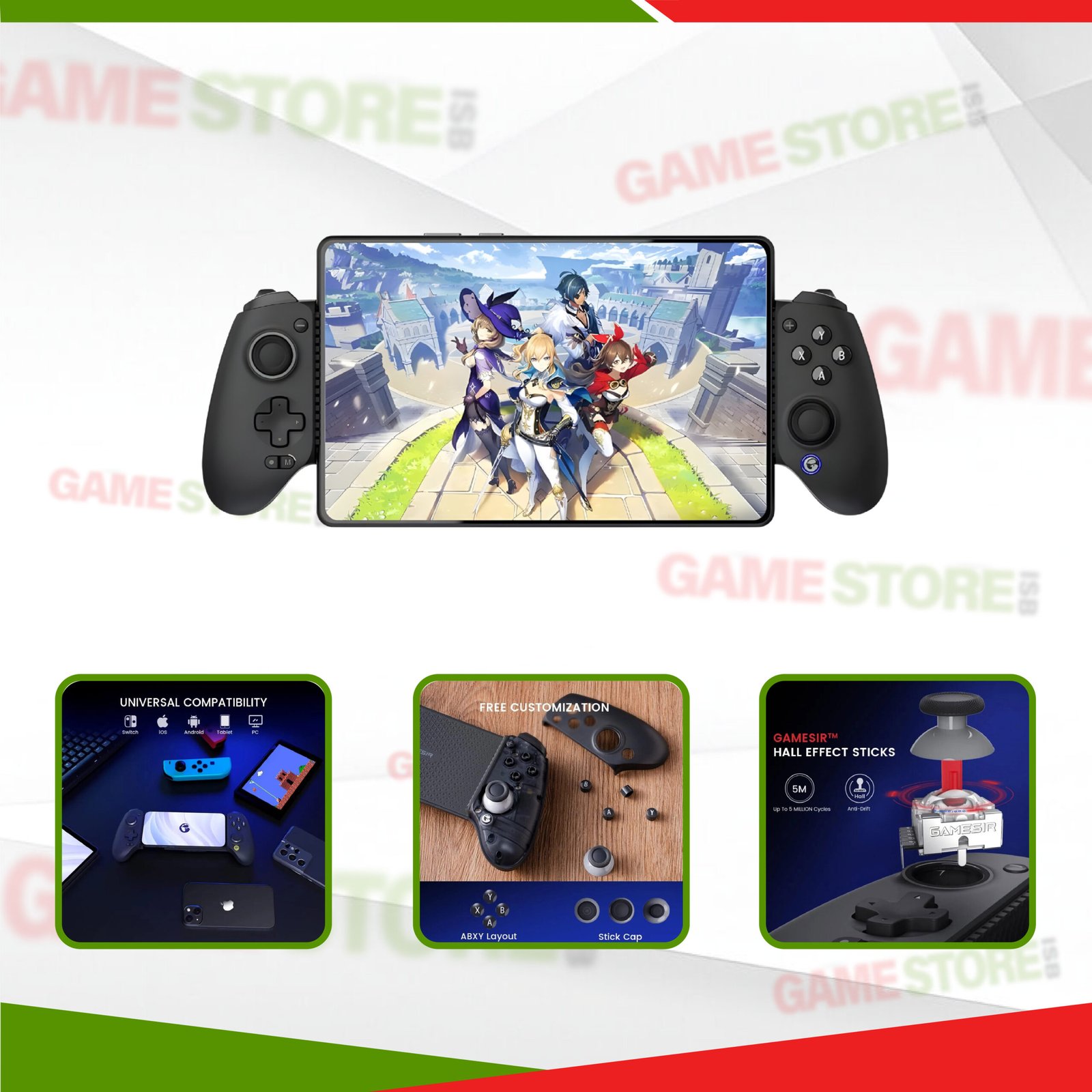 GameSir G8 Plus being used for mobile gaming