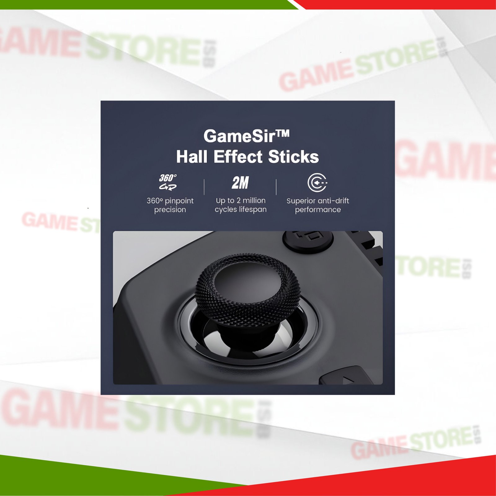 GameSir X5s button layout close-up