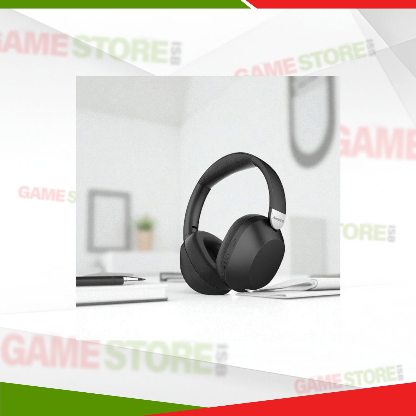 Whisperx A655 ANC Wireless Headphones soft ear cushions