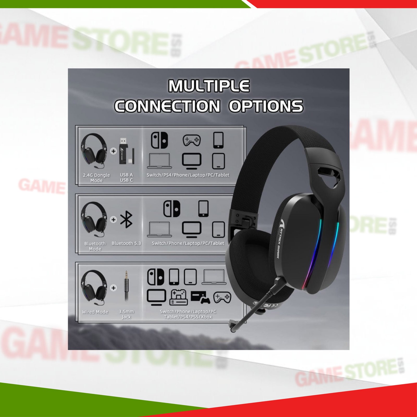 HyperX Cloud Earbuds II comfortable in-ear gaming design