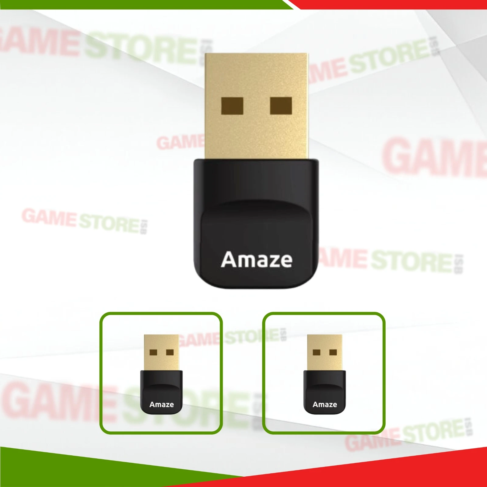 Amaze Bluetooth Adapter v5.3 connected to laptop USB port