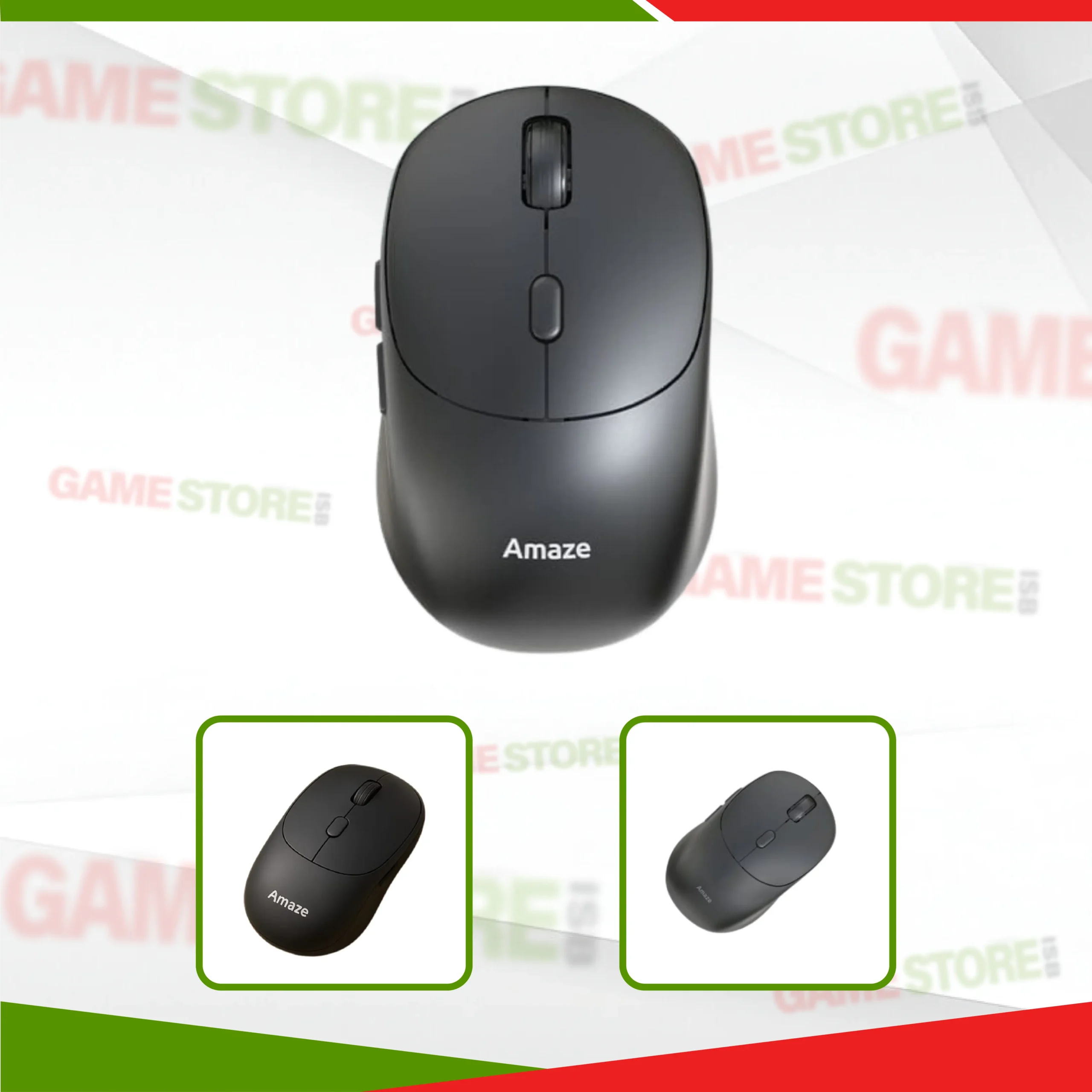 Amaze A720 Probus Tri-Mode Wireless Mouse with silent clicks for office, home, and study use