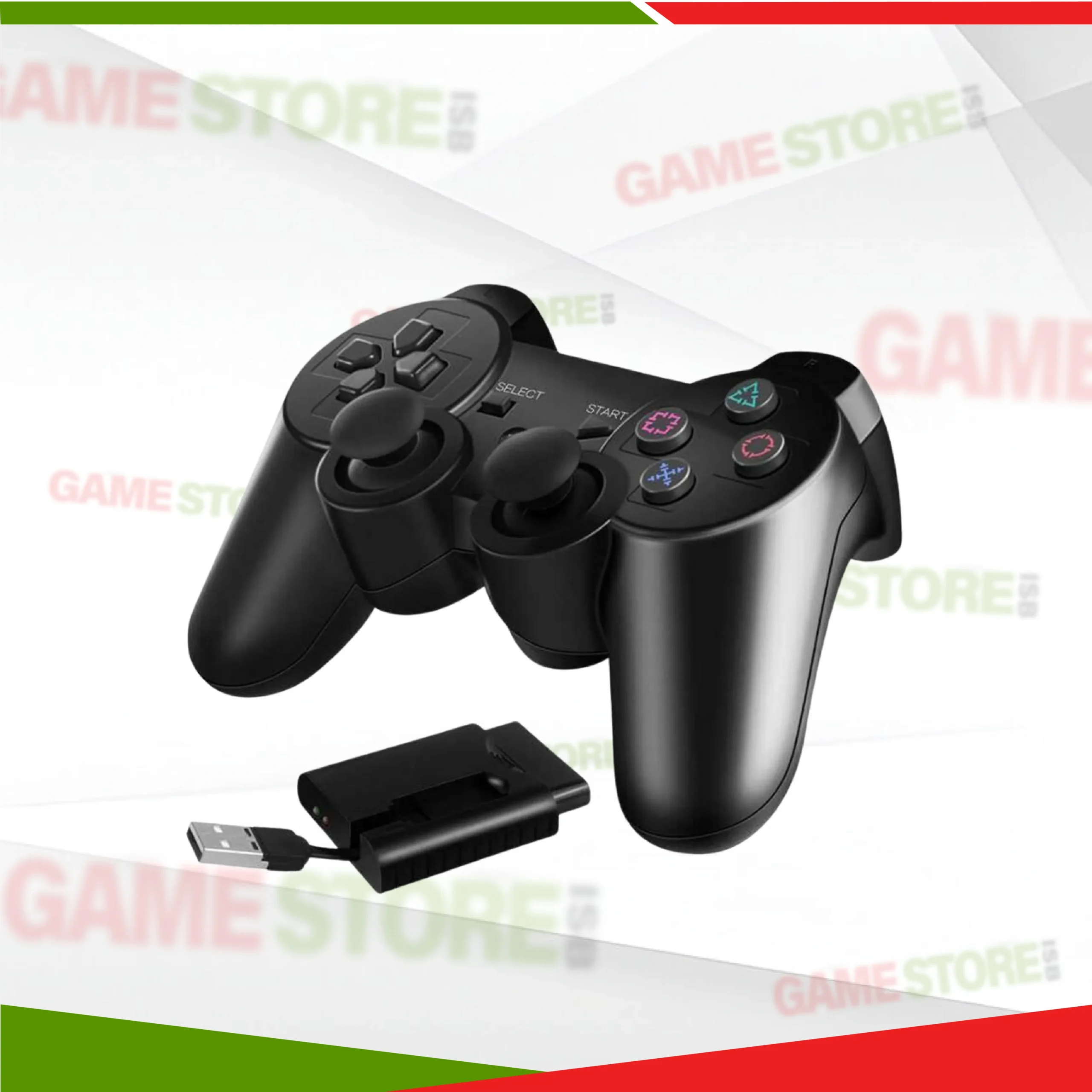 6 In 1 Single Wireless Game Controller ergonomic wireless gaming controller design