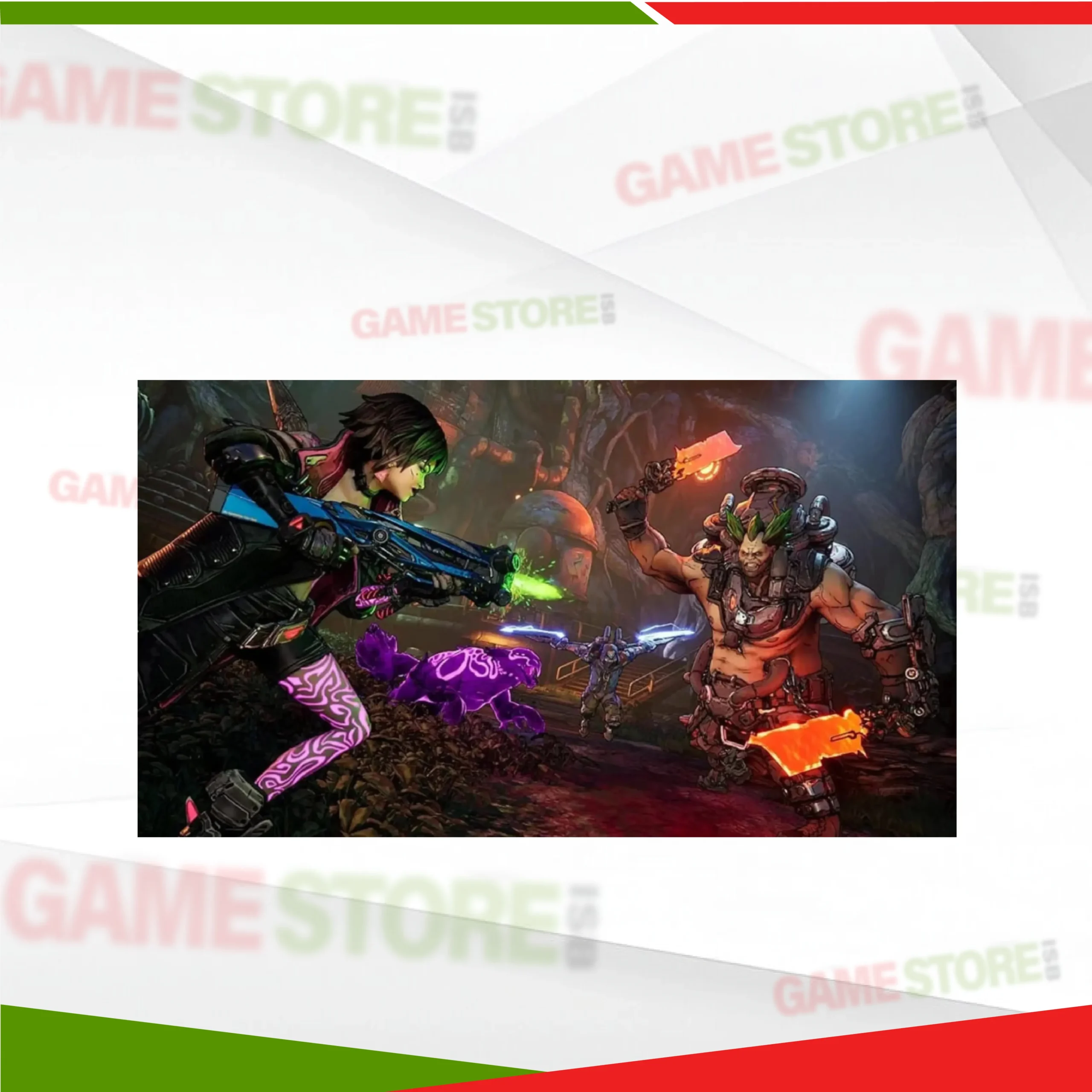 Borderlands 4 PS5 gameplay screenshot with intense action scenes
