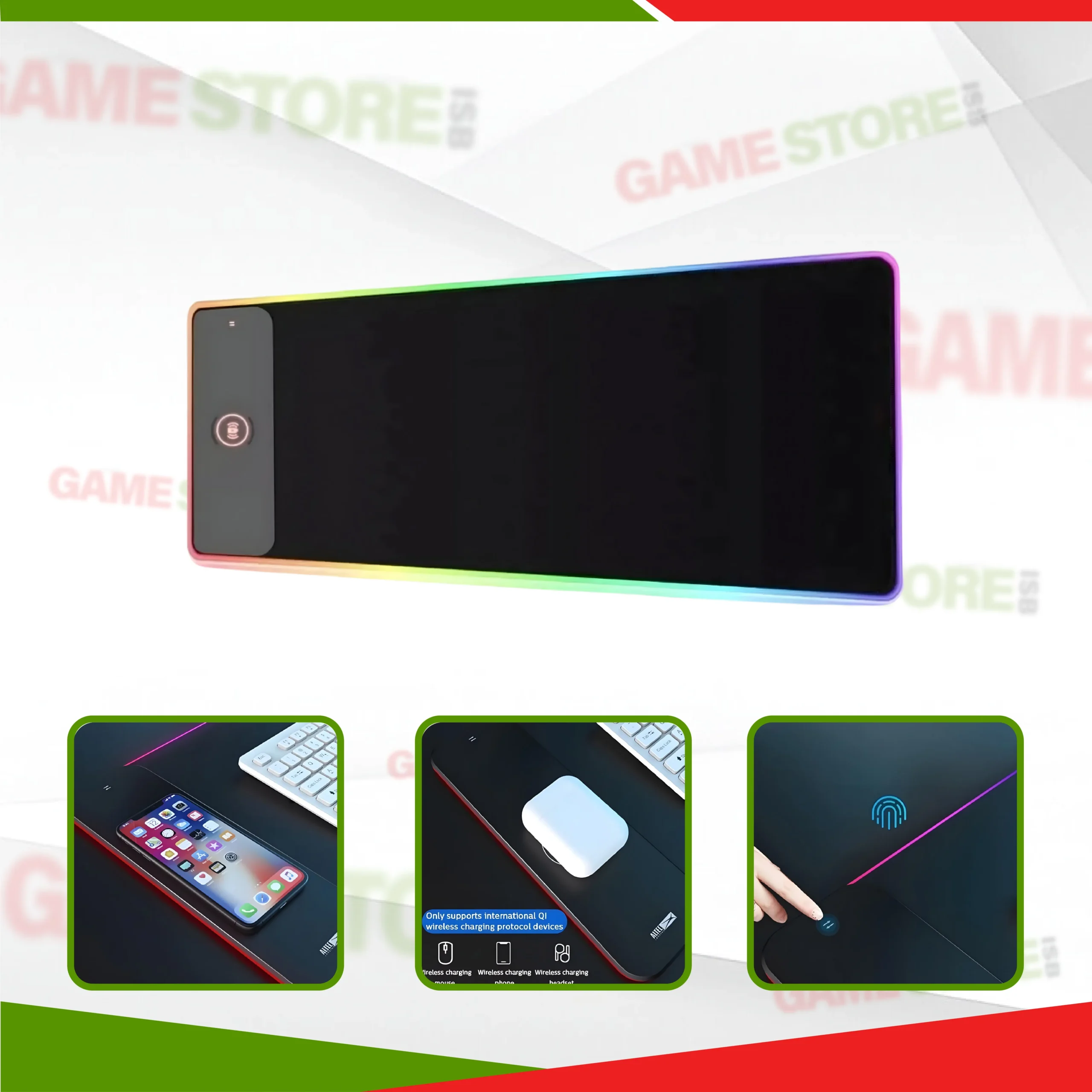Altec Lansing ALMP7604 large gaming mouse pad precision tracking surface