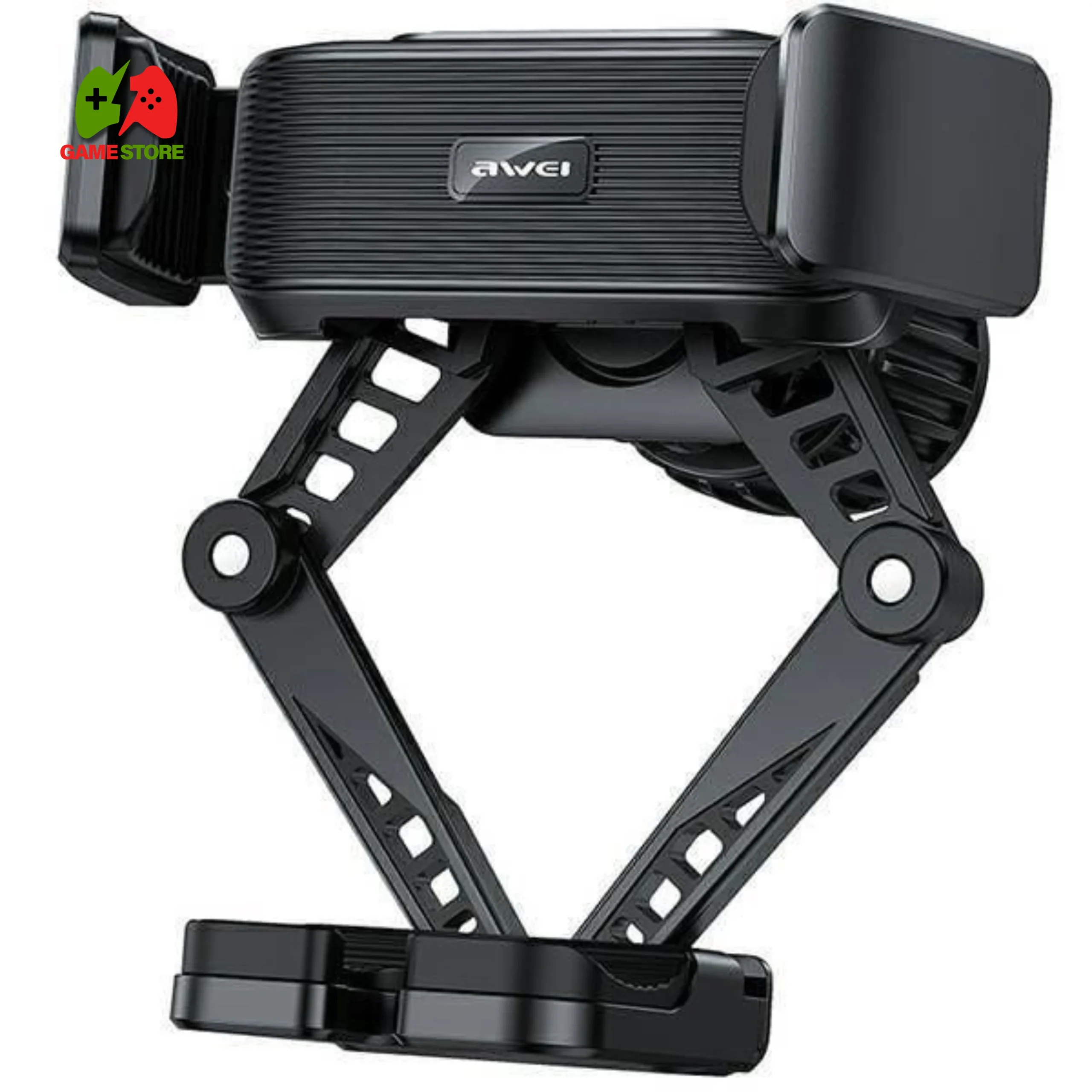 AWEI X21 AC Vent Magnetic Phone Holder Stand with 360° rotation, showcasing its minimalist design and universal smartphone compatibility