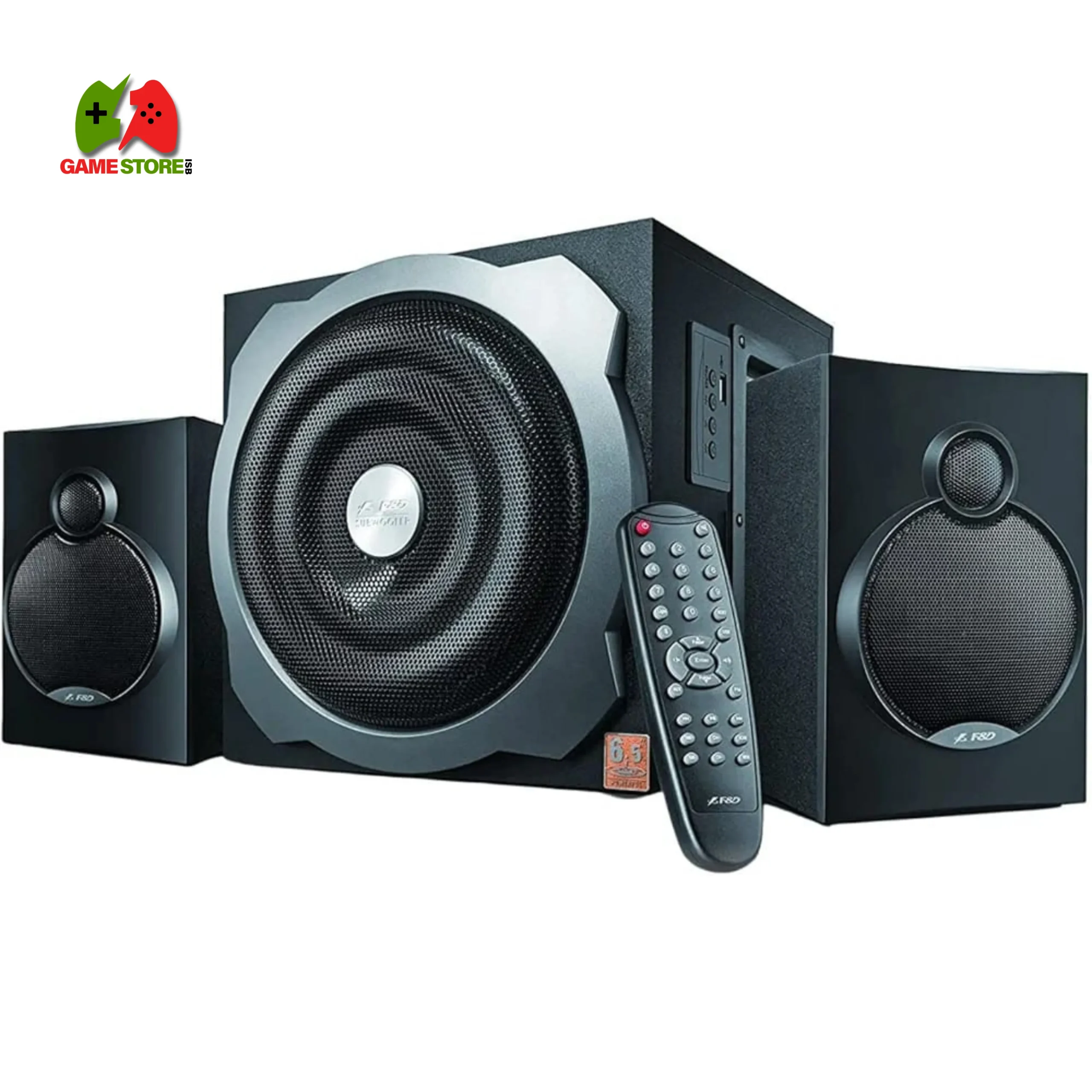 F&D A521X 2.1 Channel Bluetooth Speakers with Subwoofer and Remote – Black