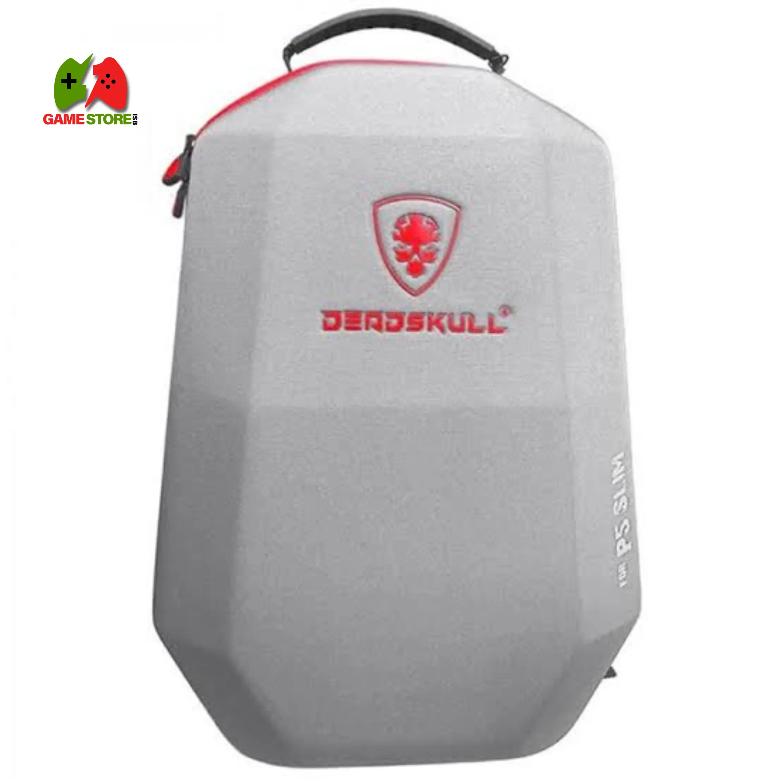 DeadSkull PS5 Travel Bag – Hard Shell Backpack for PlayStation 5 Console and Accessories
