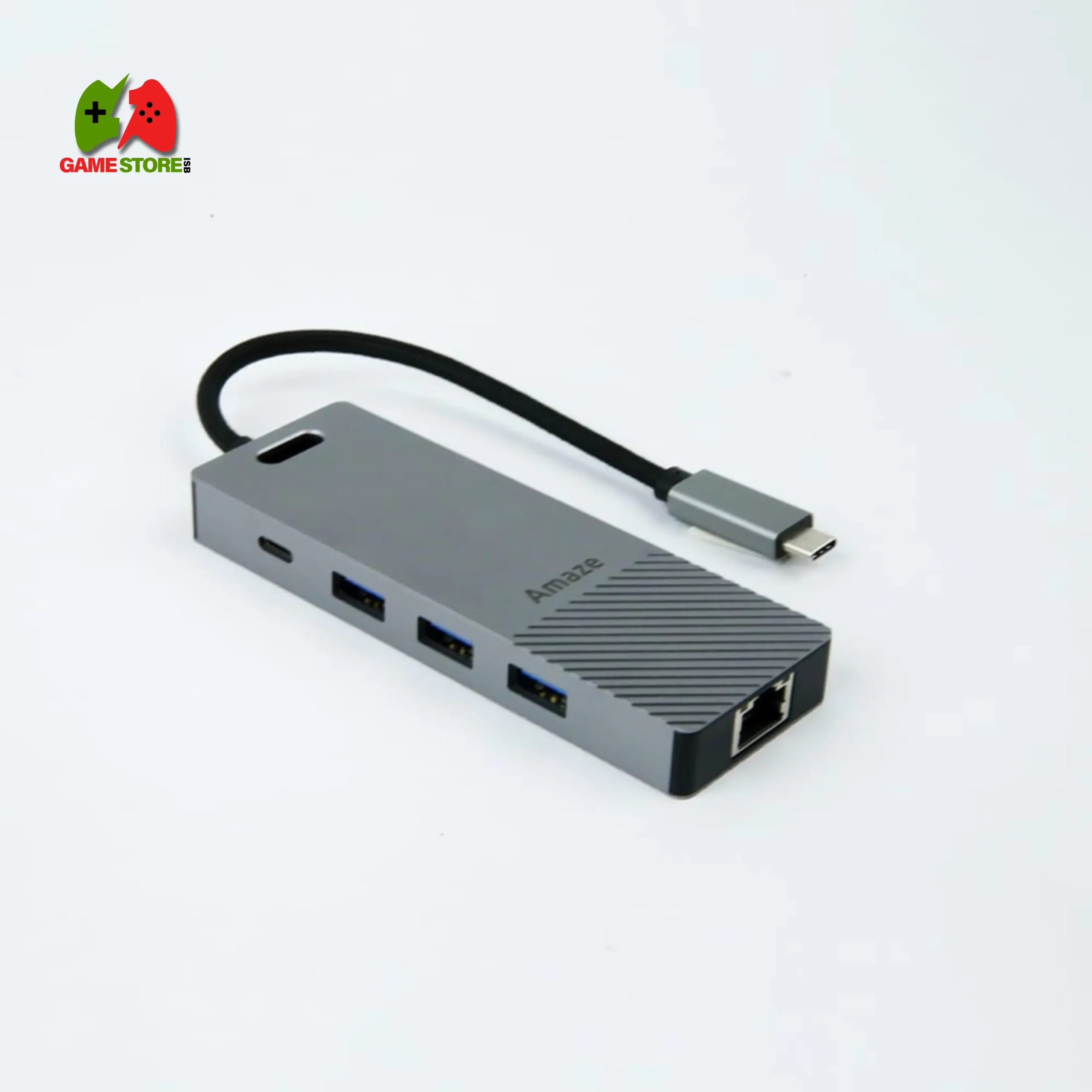 Amaze A3211 11-in-1 Type-C Multiport Hub with 4K HDMI, 100W PD, Gigabit LAN, VGA, USB 3.0, SD/TF, and 3.5mm Audio