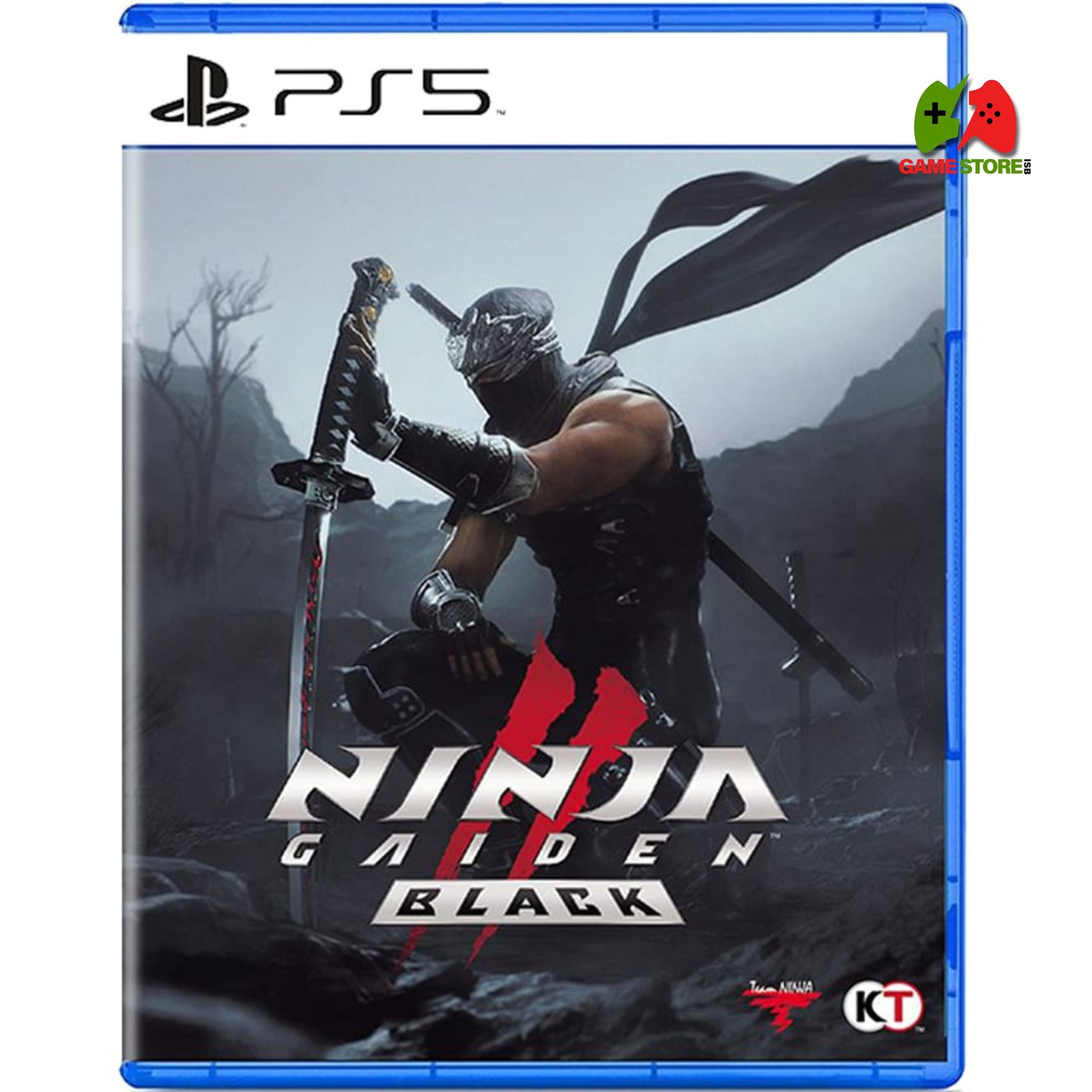 NINJA GAIDEN 2 Black Remastered – Ryu Hayabusa wielding the Dragon Sword in a dynamic battle stance