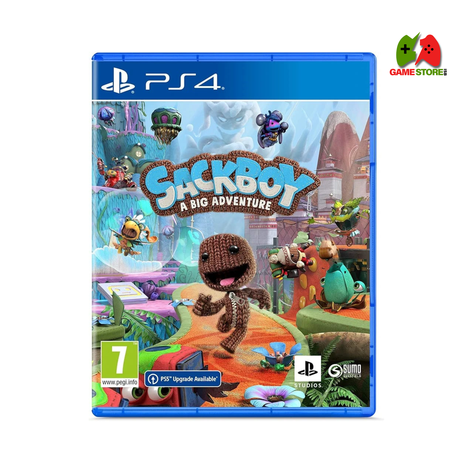 Sackboy: A Big Adventure - PlayStation 4: A fun-filled 3D platforming adventure with hand-crafted worlds, multiplayer gameplay, and vibrant visuals.