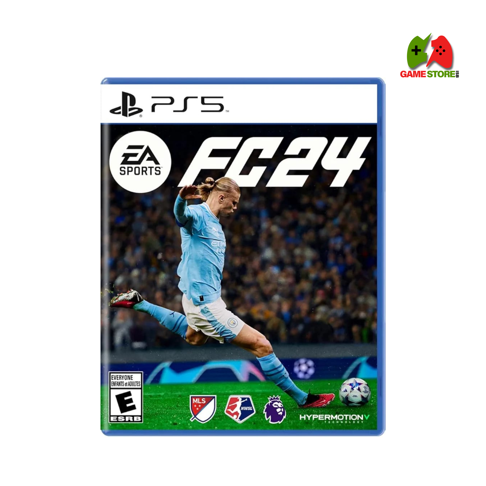 EA SPORTS FC 24 - PS5: The most realistic football simulation with HyperMotionV, PlayStyles by Opta, and Ultimate Team Evolutions.