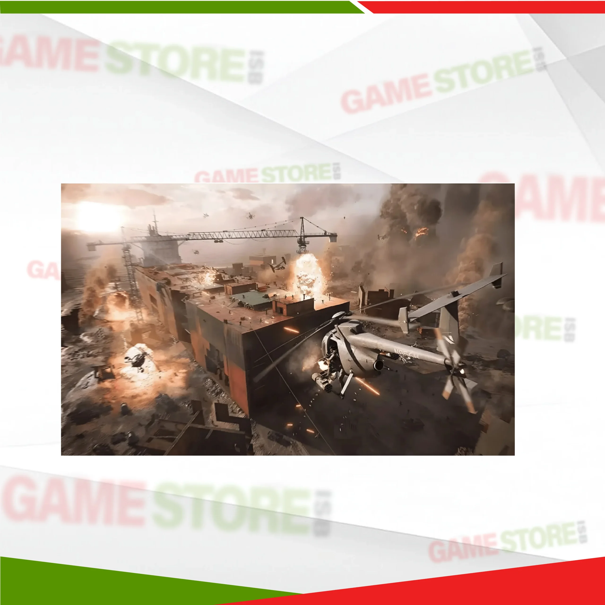 Battlefield 2042 PS4 Large Scale Battle Scene