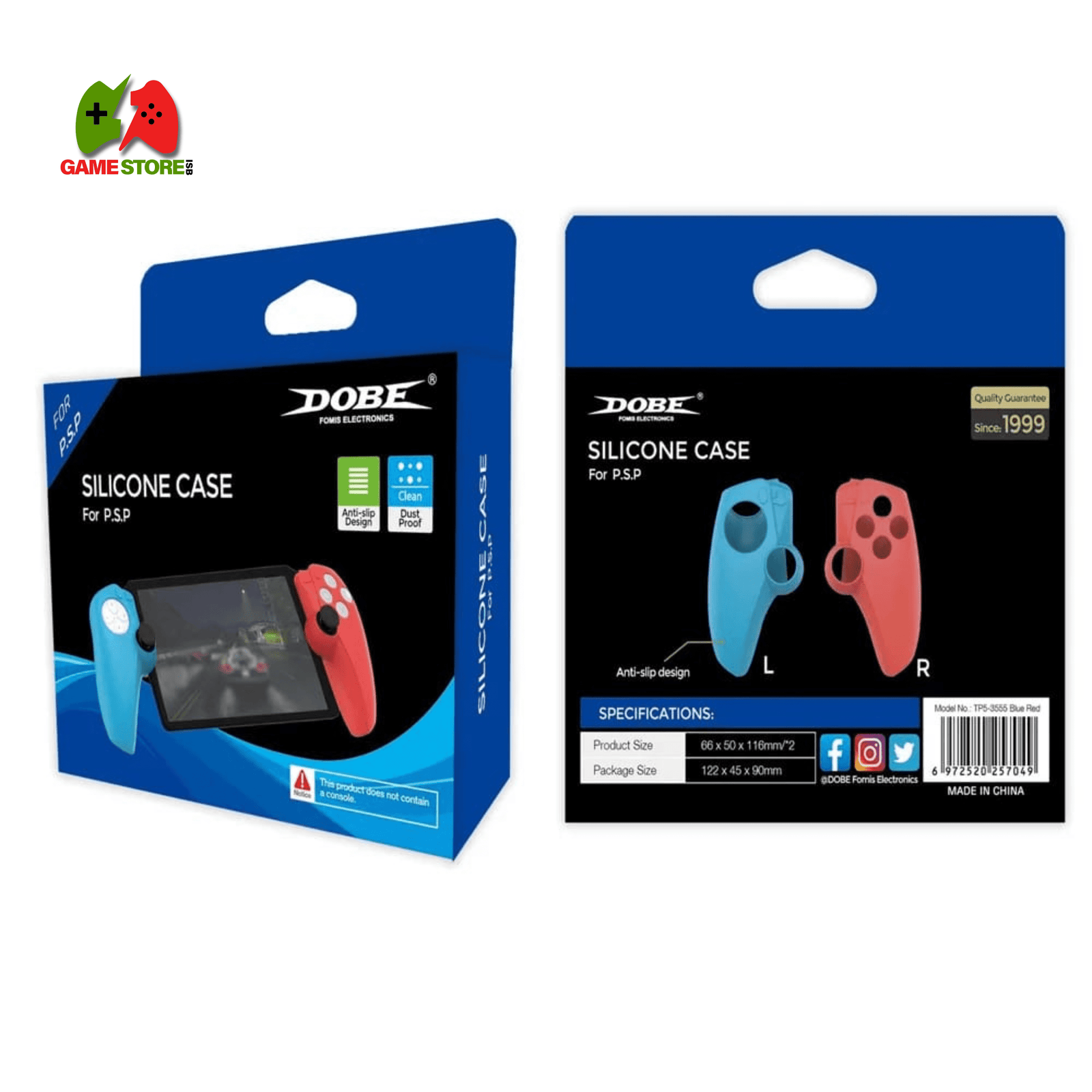 Shield Your PS5 Portal in Style! Upgrade your gaming experience with the Dobe Silicone Protection Sleeve – drop-proof, anti-scratch, and ultra-comfortable!