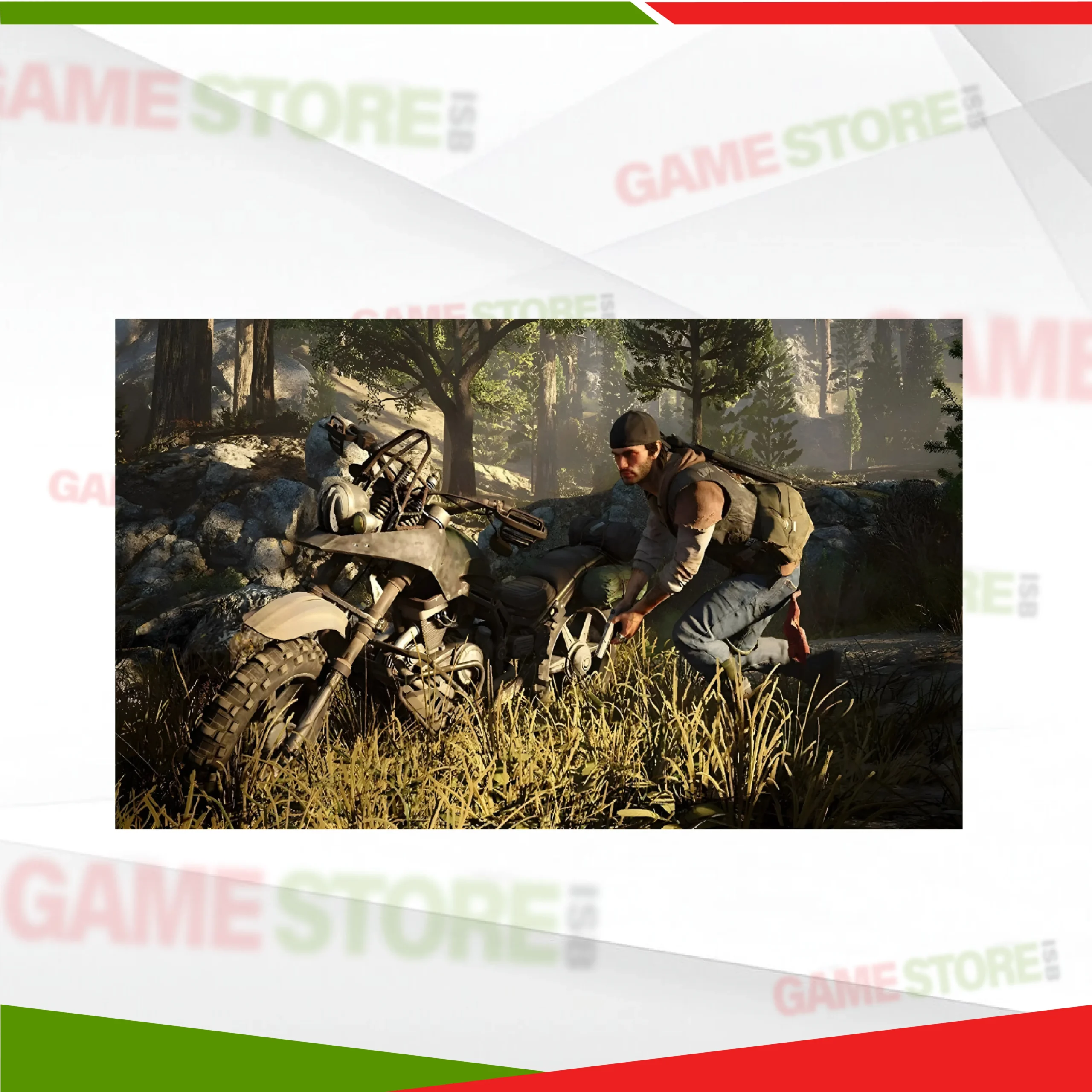 Days Gone PS4 open world Oregon landscape