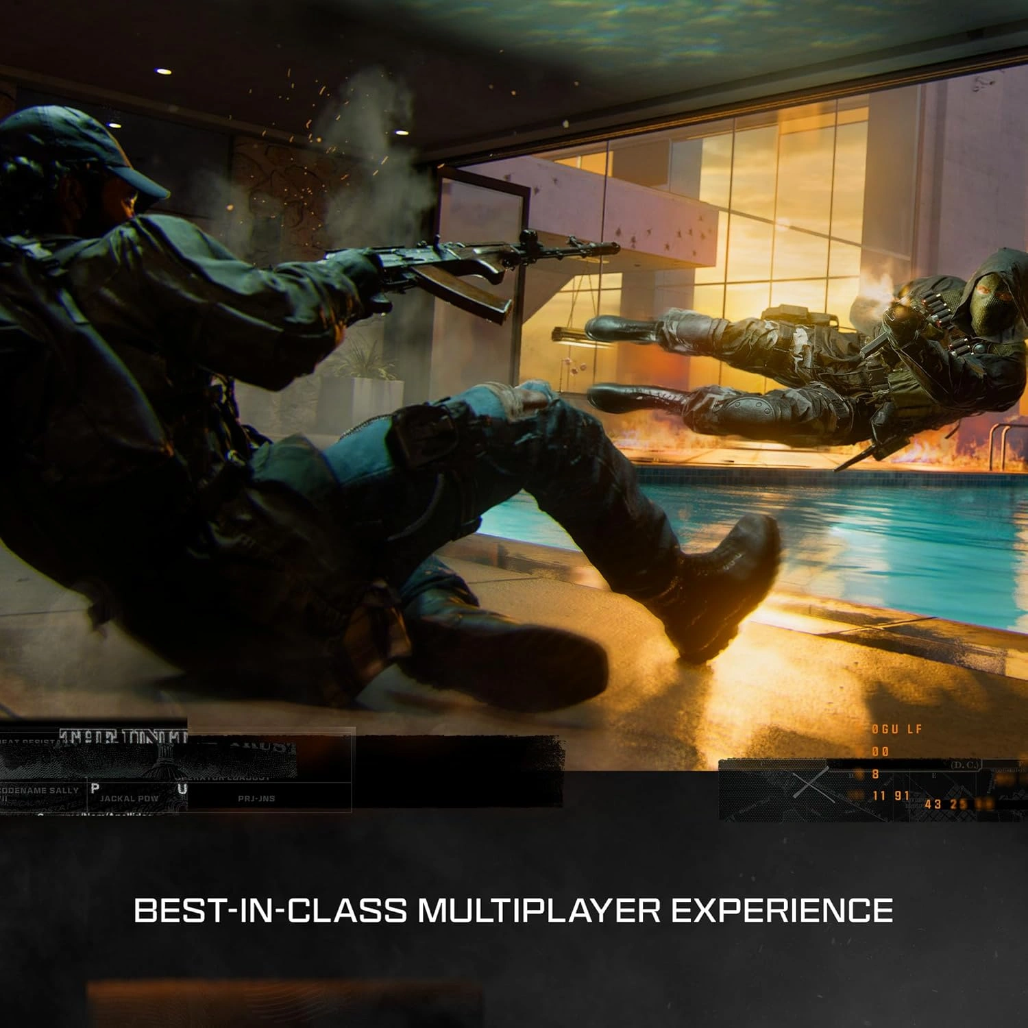 Call of Duty Black Ops 6 PS5 game cover showing armed operative in action pose - COD Black Ops 6 PS5 online game Pakistan