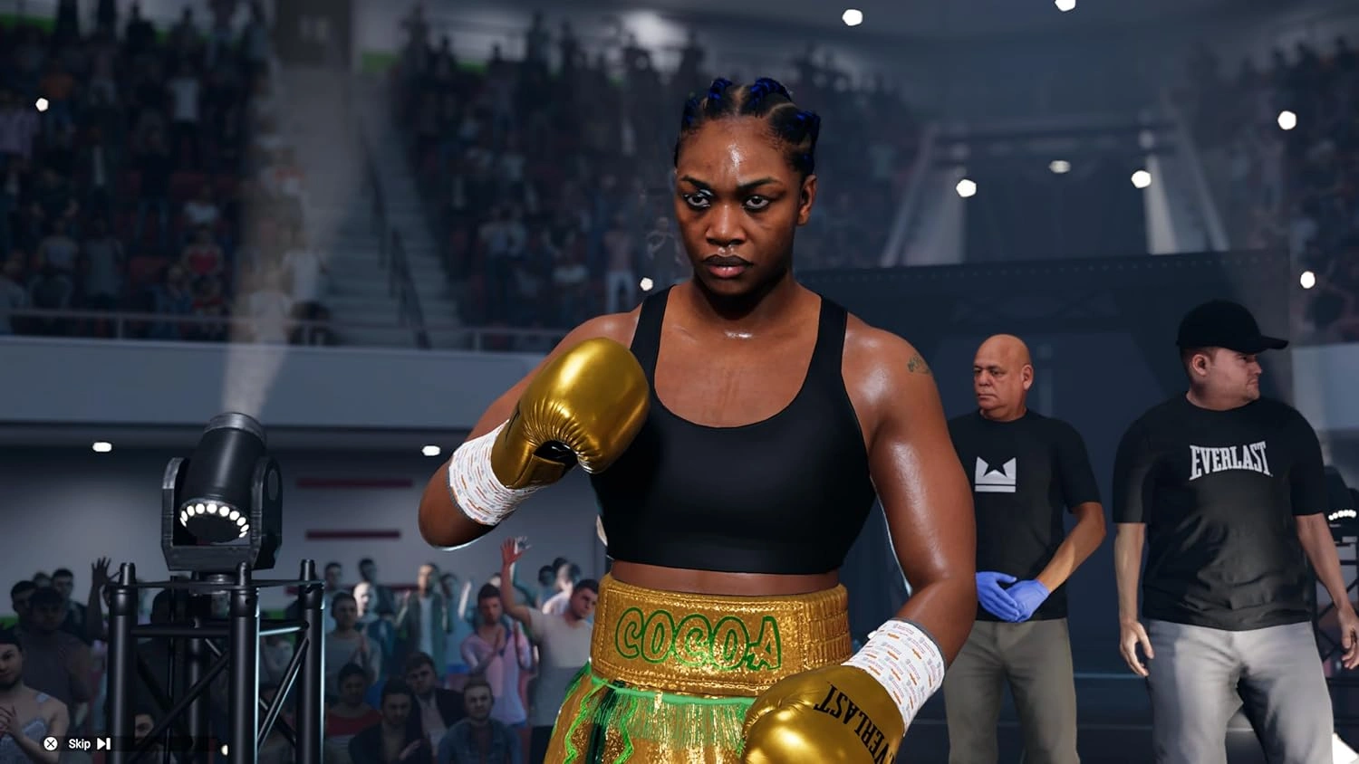 Undisputed PS5 boxing game cover showing two boxers facing off in the ring - Undisputed boxing game PS5 Pakistan