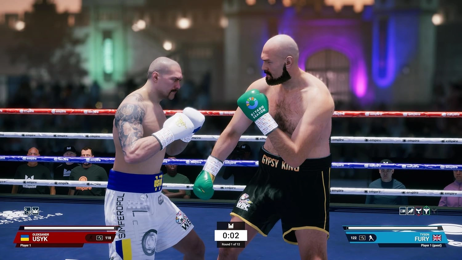 Undisputed PS5 boxing game cover showing two boxers facing off in the ring - Undisputed boxing game PS5 Pakistan