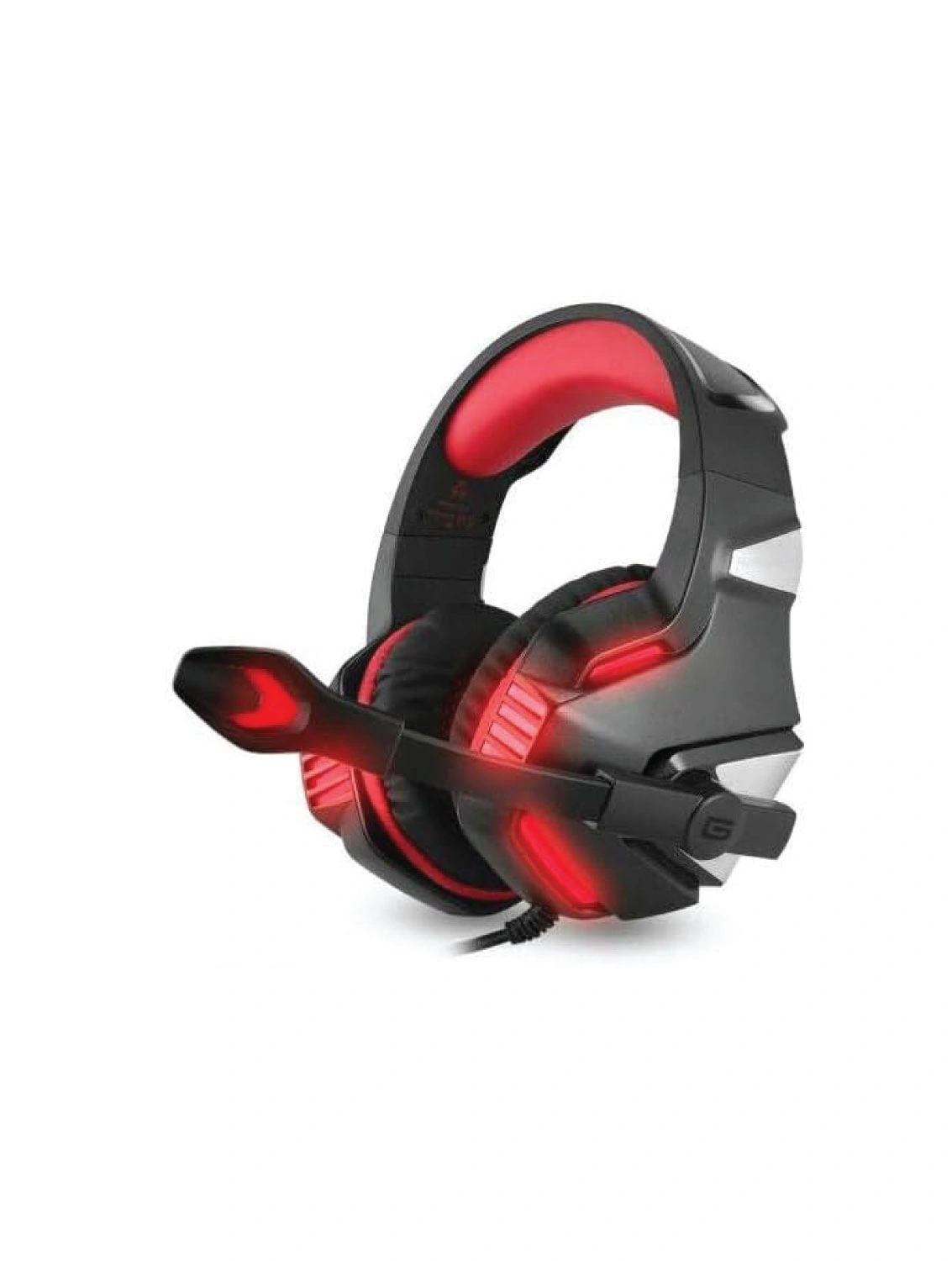 Hunter Spider V3 gaming headset with blue LED lighting