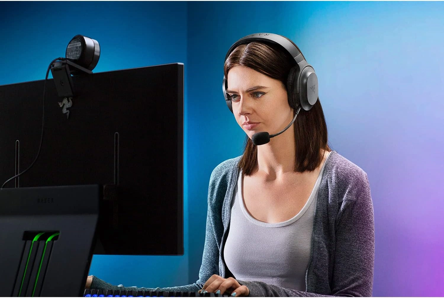 Razer Barracuda X wireless multi platform gaming headset in black