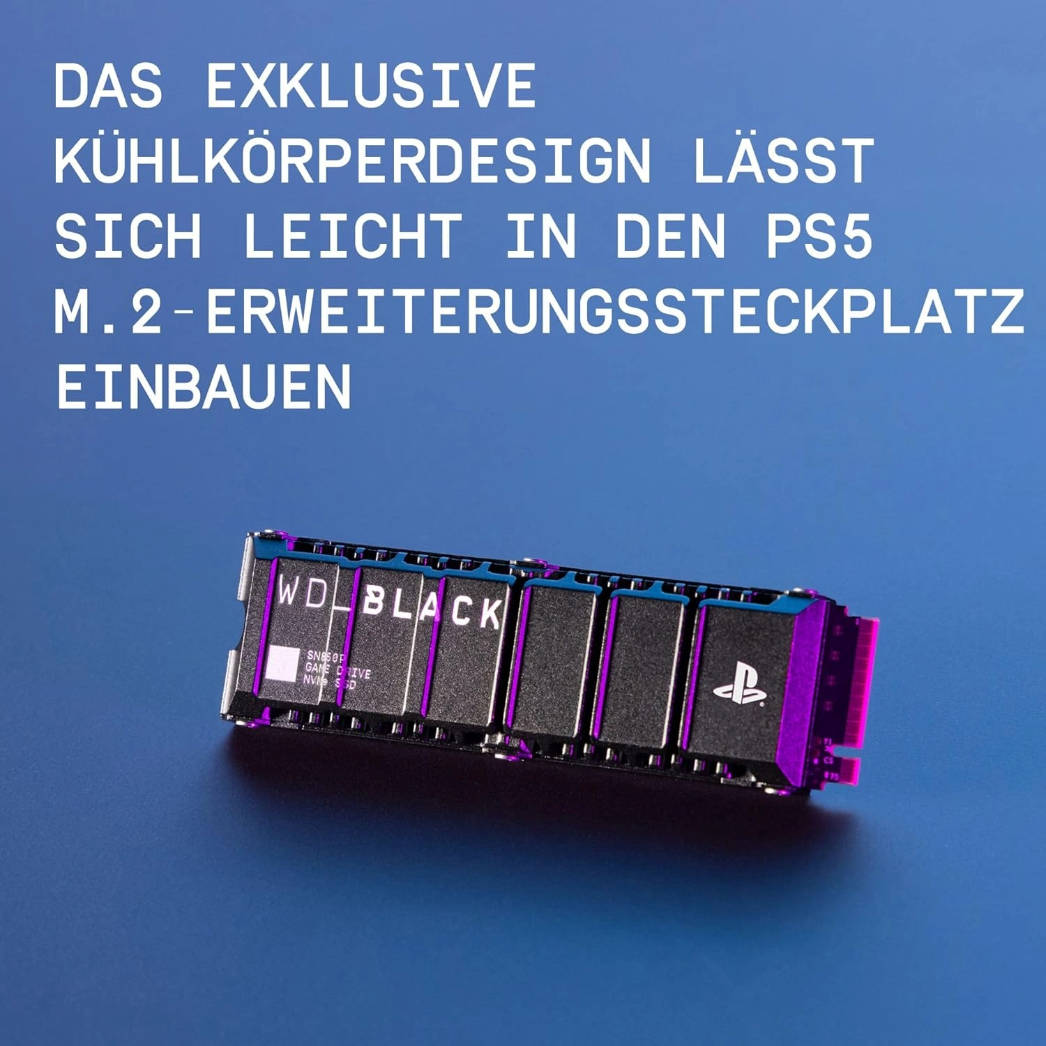 WD BLACK SN850P 2TB NVMe Gen4 PS5 SSD, PS5 storage upgrade with heatsink