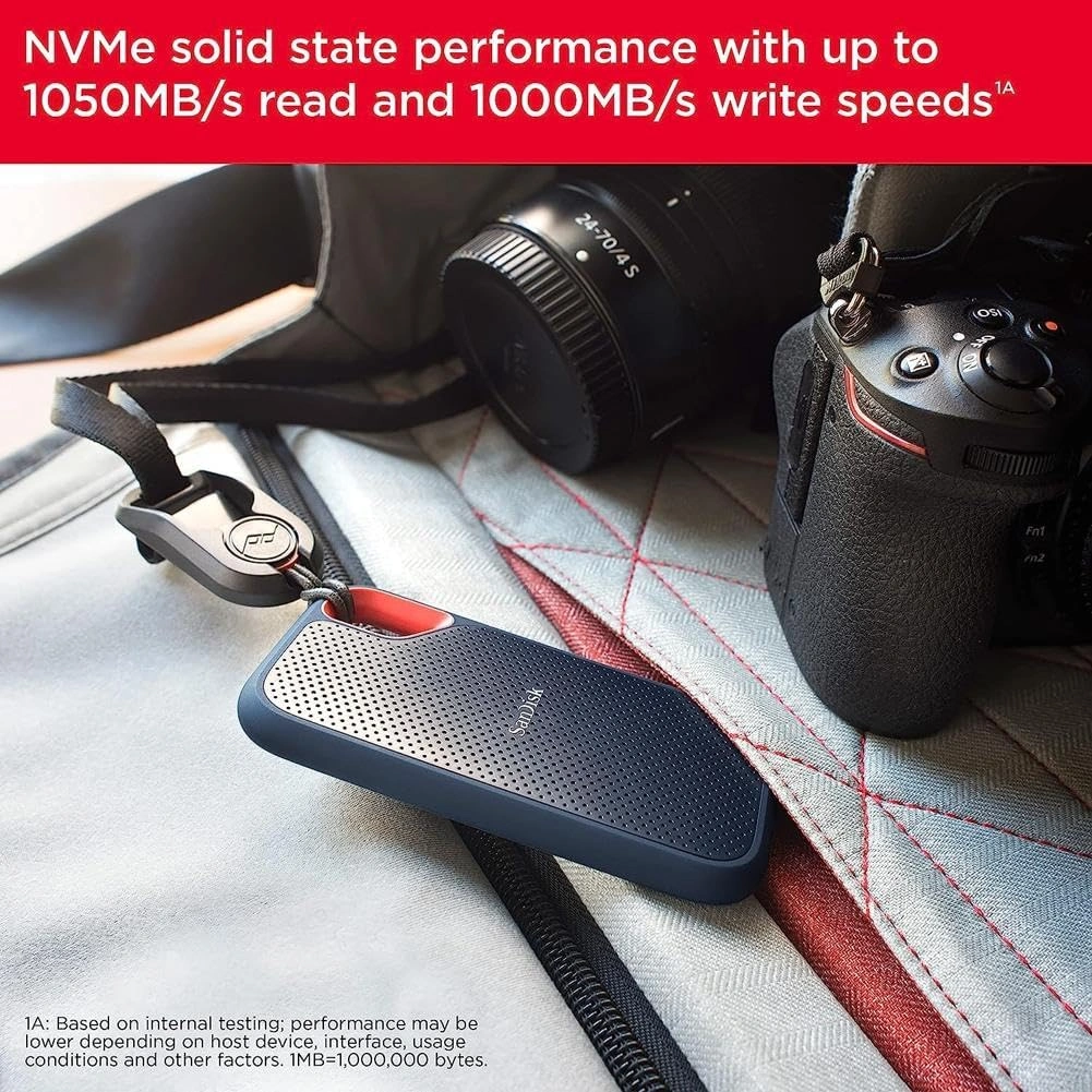 SanDisk 1TB Extreme Portable SSD USB-C external solid state drive