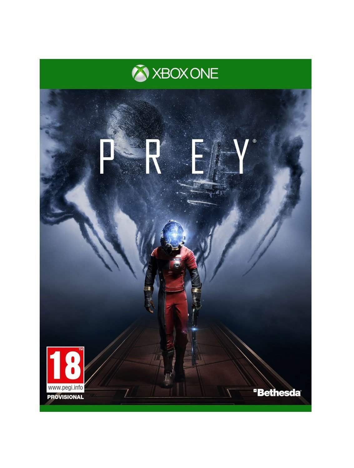 Prey Xbox One used game case front cover