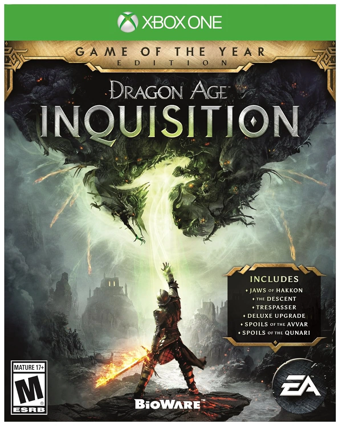Dragon Age Inquisition Game of the Year Edition Xbox One Used game case Pakistan