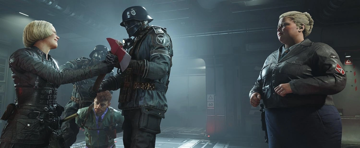 Wolfenstein II The New Colossus Xbox One game case – best shooter game Xbox One