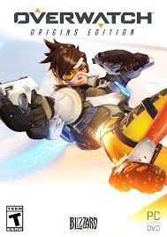 Overwatch Origins Edition Xbox One game case used copy front cover