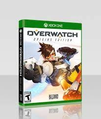 Overwatch Origins Edition Xbox One game case used copy front cover