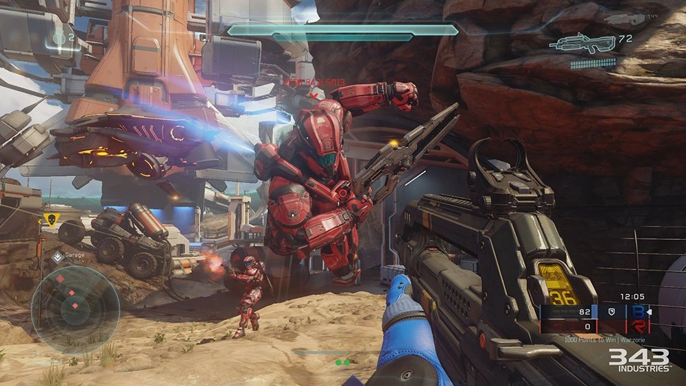 Halo 5 Guardians Xbox One used game case - Top Selling Xbox One Shooting Game