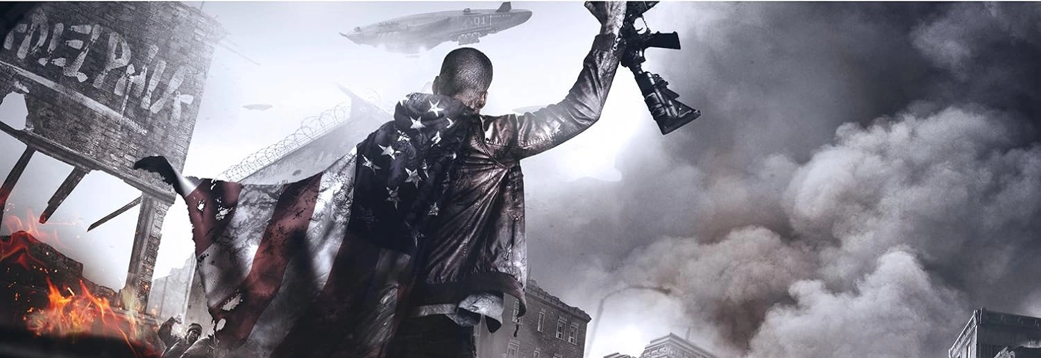 Homefront Revolution Xbox One box art featuring resistance fighter