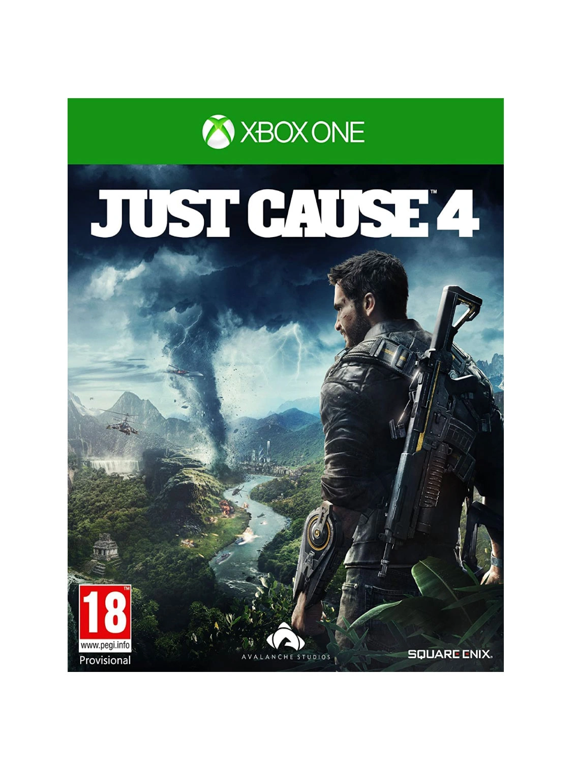 Just Cause 4 Standard Edition Xbox One game case Avalanche Square Enix Pakistan