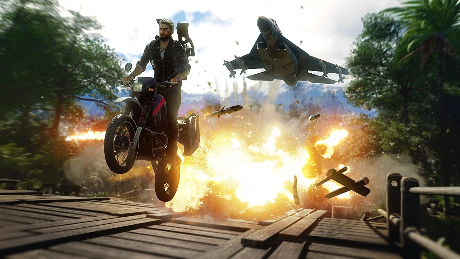 Just Cause 4 Xbox One extreme weather tornado sandstorm lightning Solis biomes Pakistan