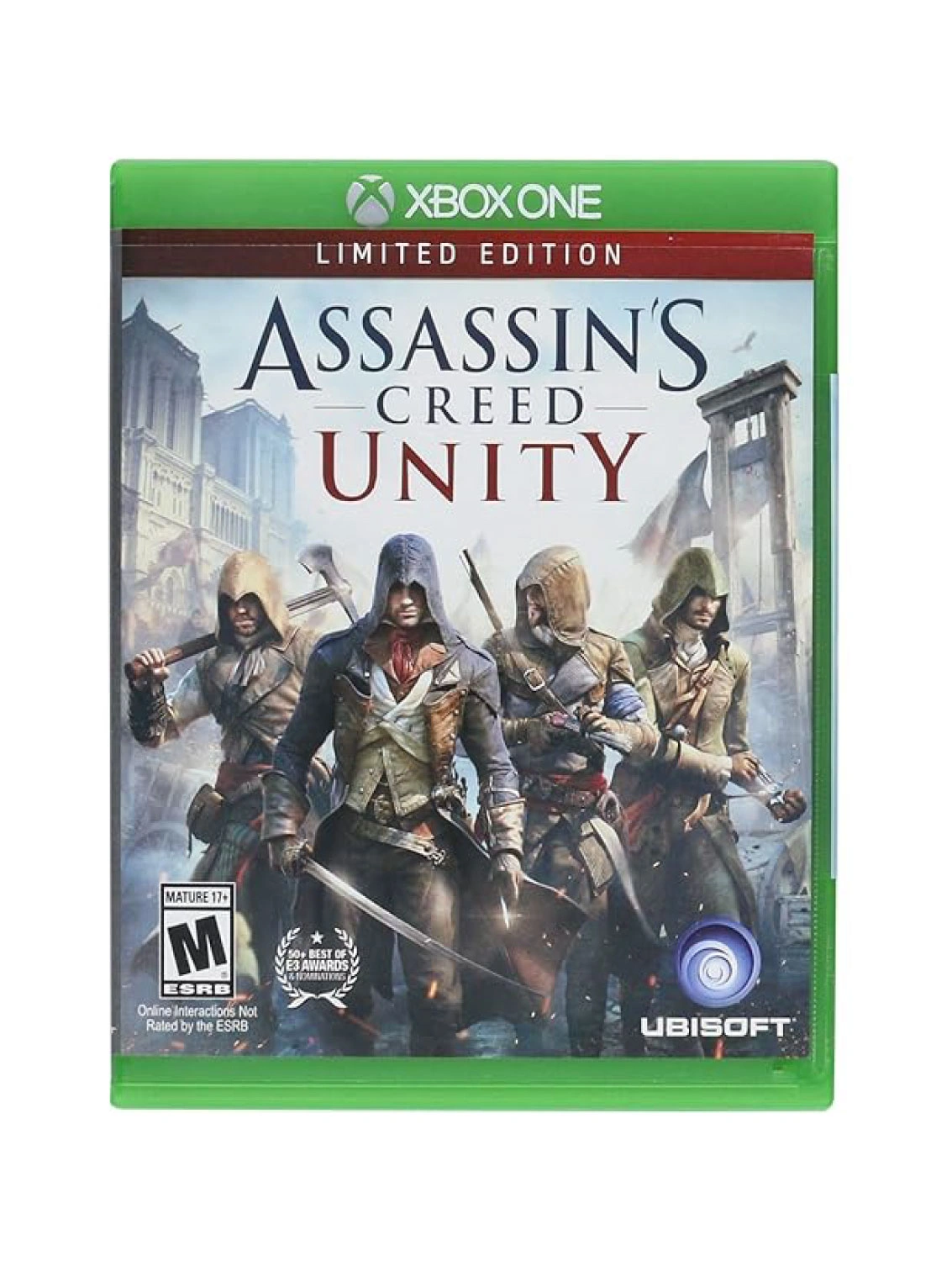 Assassin's Creed Unity Xbox One used game cover, AC Unity Xbox One, Best Open World Games Xbox One