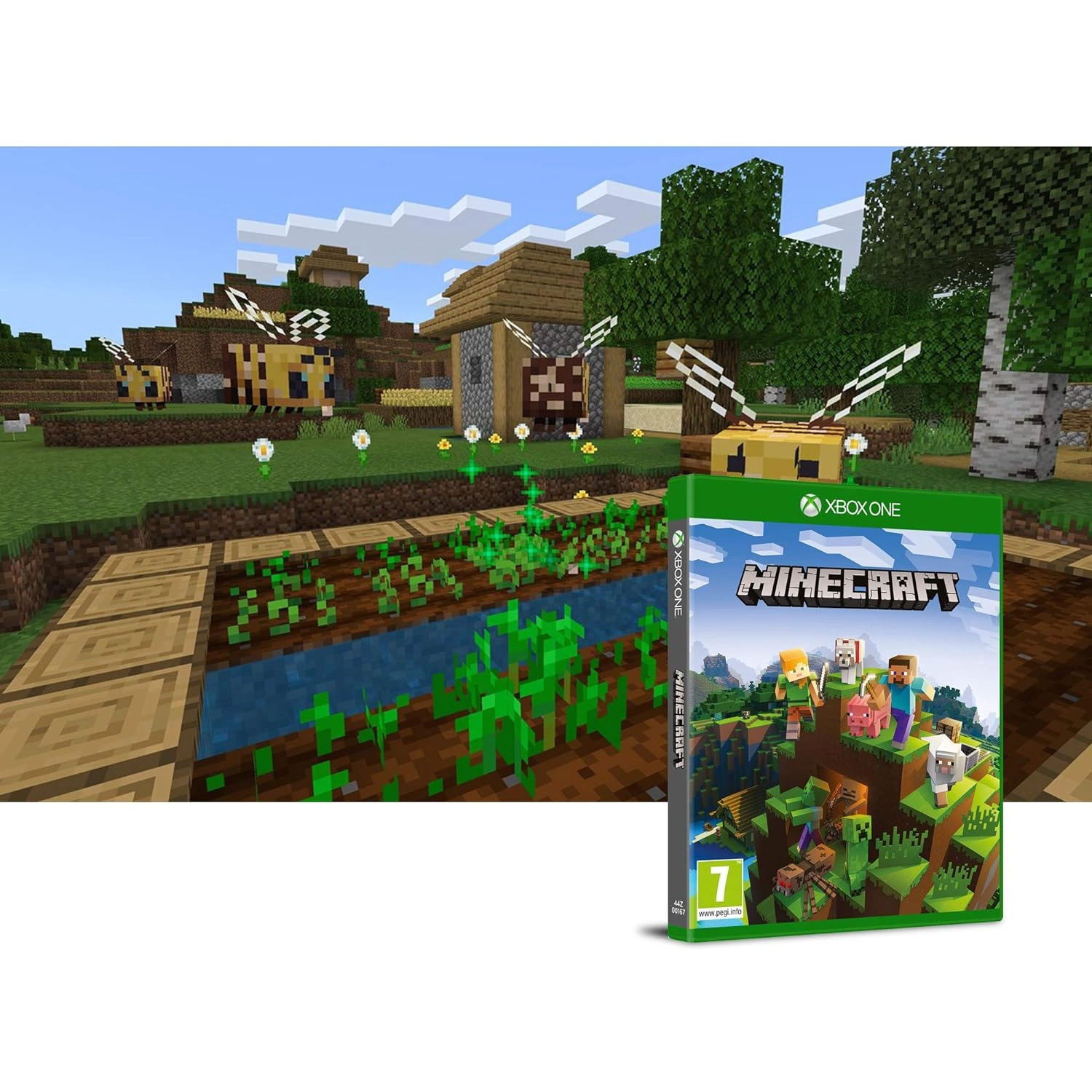 Minecraft Xbox One used game cover, Minecraft Game Xbox One, Top Selling Xbox One Games