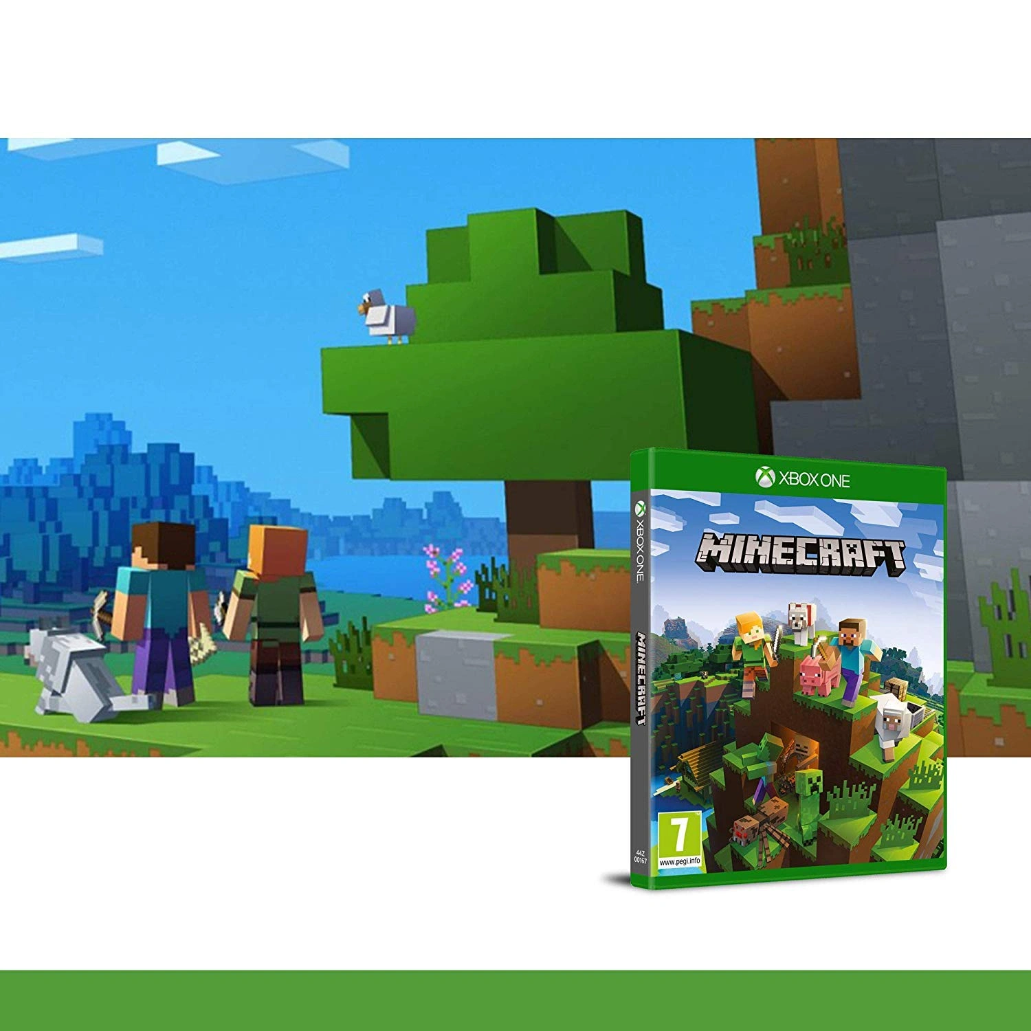 Minecraft Xbox One used game cover, Minecraft Game Xbox One, Top Selling Xbox One Games