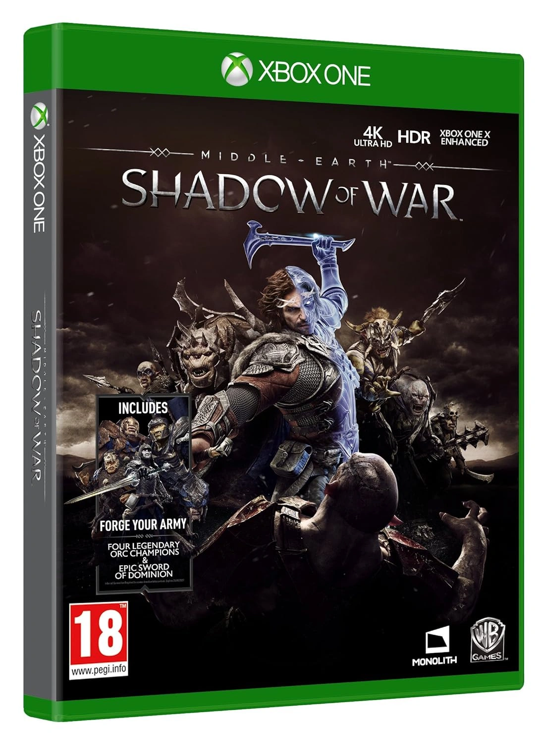 Middle Earth Shadow of War Xbox One gameplay Nemesis System Orc captain confrontation Pakistan