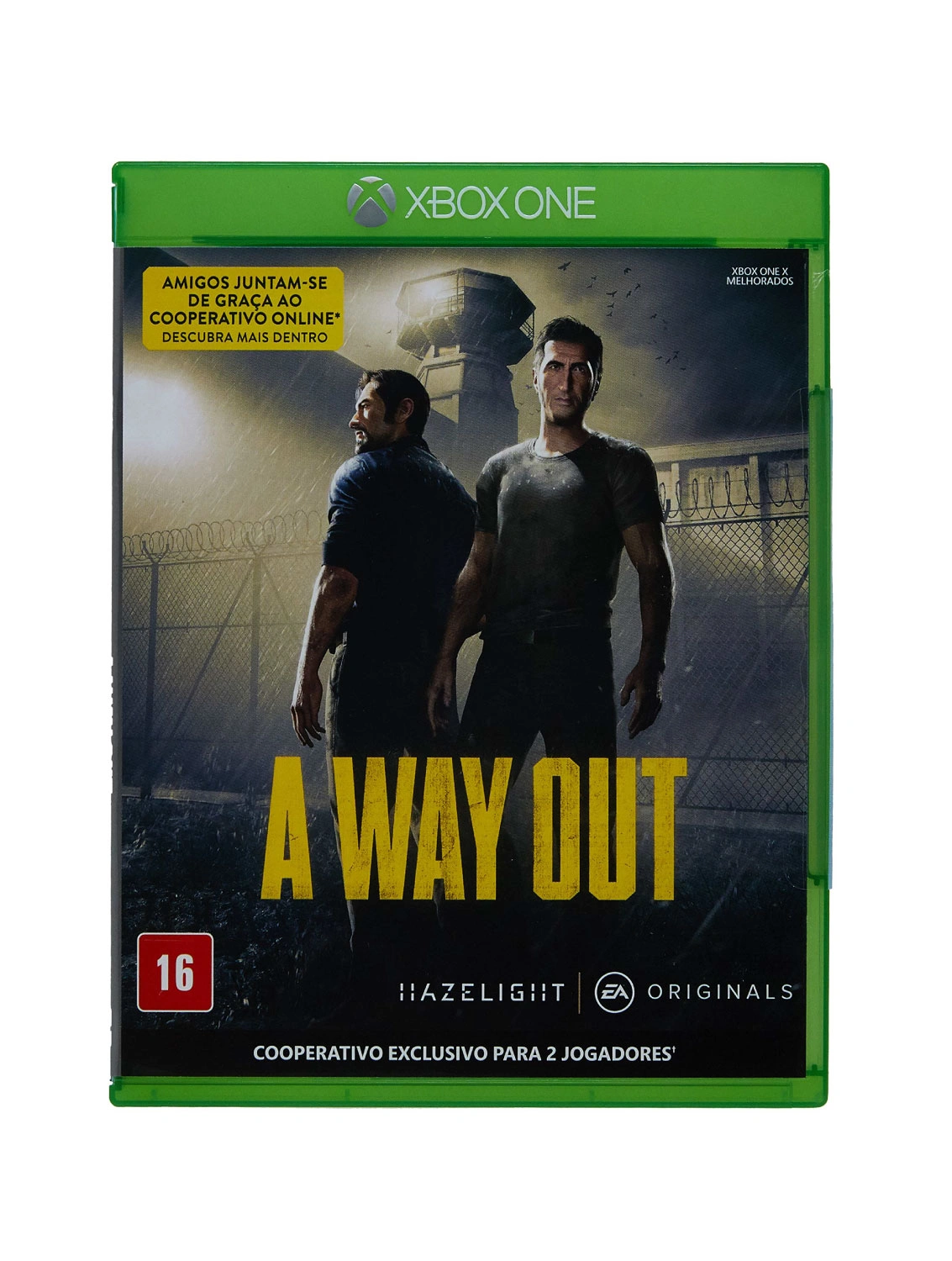 A Way Out Xbox One game disc front cover