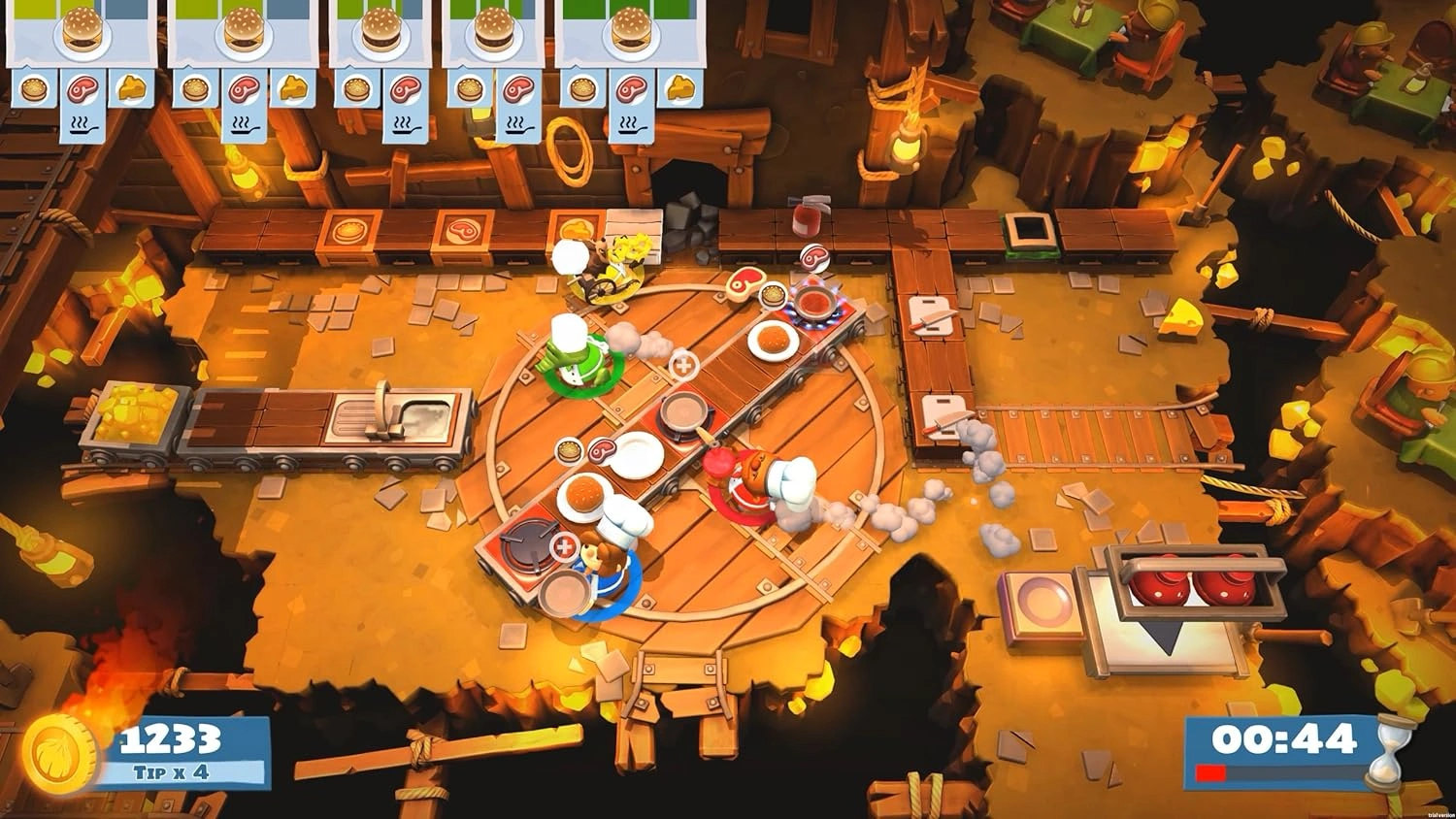 Overcooked Overcooked 2 Xbox One gameplay 4 player co-op kitchen chaos Pakistan