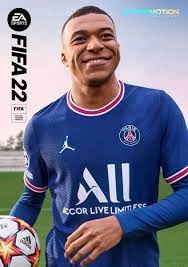FIFA 22 Xbox Series X game cover with Kylian Mbappe