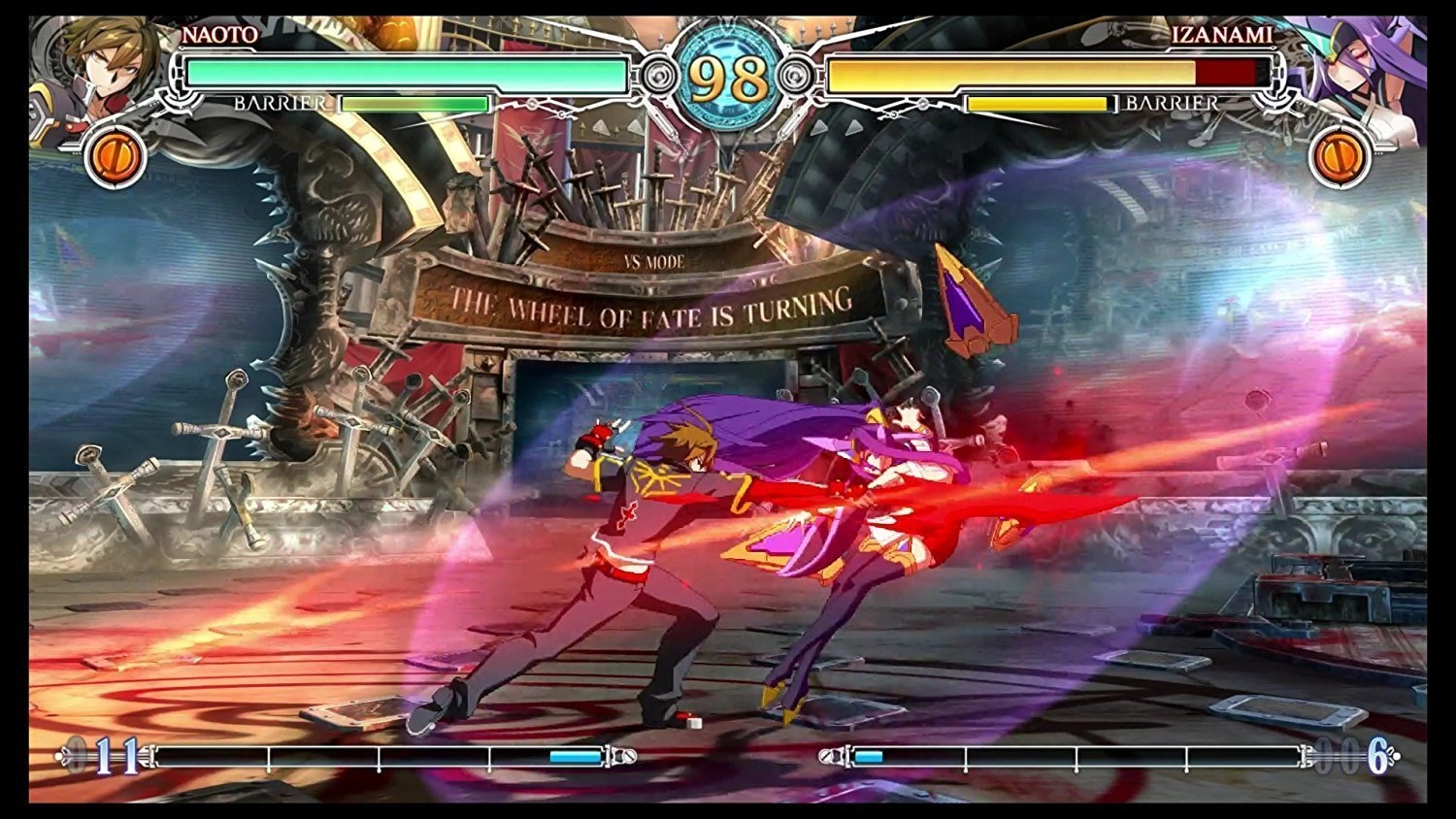 BlazBlue Centralfiction Limited Box Japanese PS4 used game case cover art